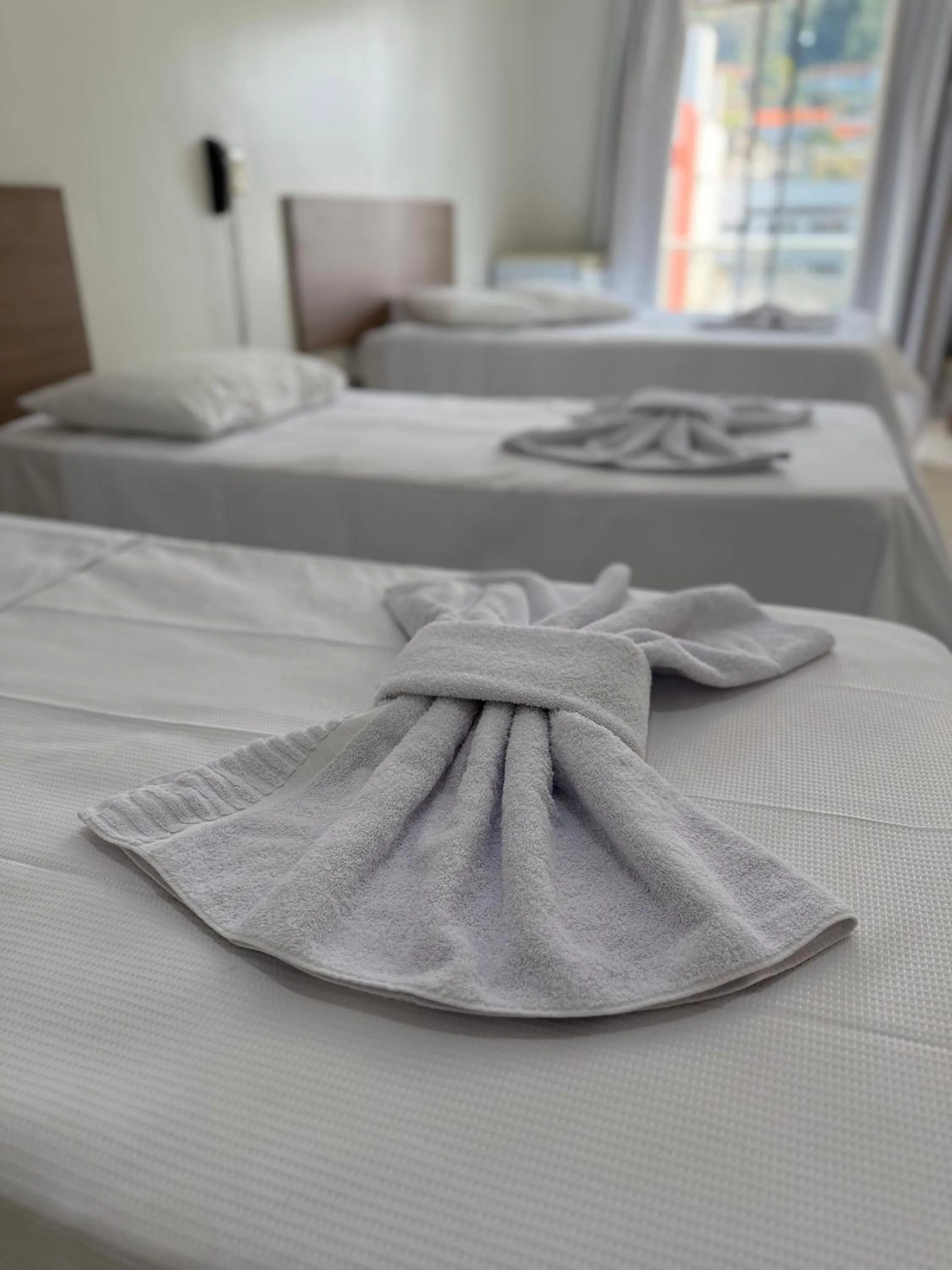 Bed in Hotel Ideal Beltrão
