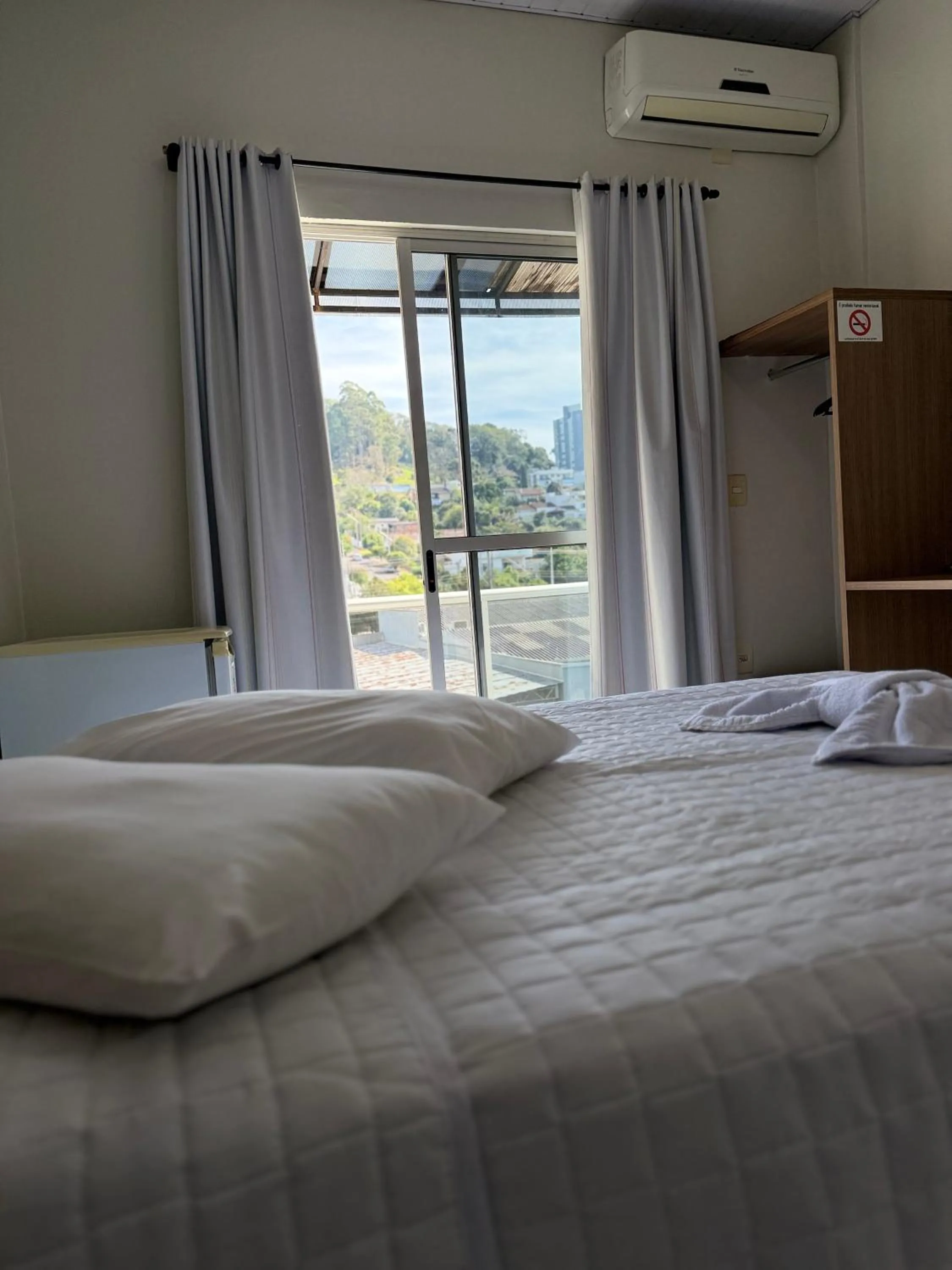 Bed in Hotel Ideal Beltrão
