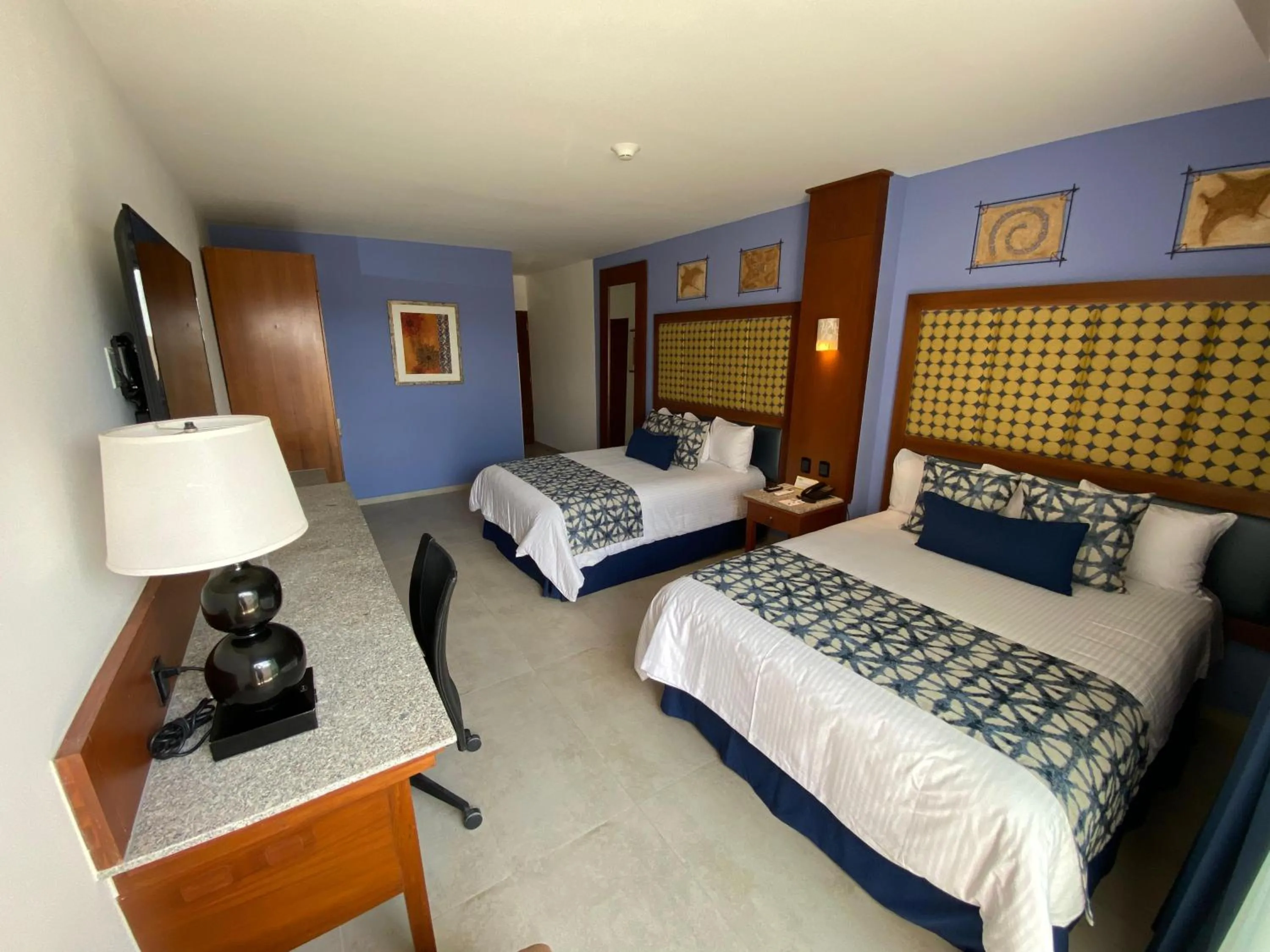 Bed in Hotel HBlue Malecón
