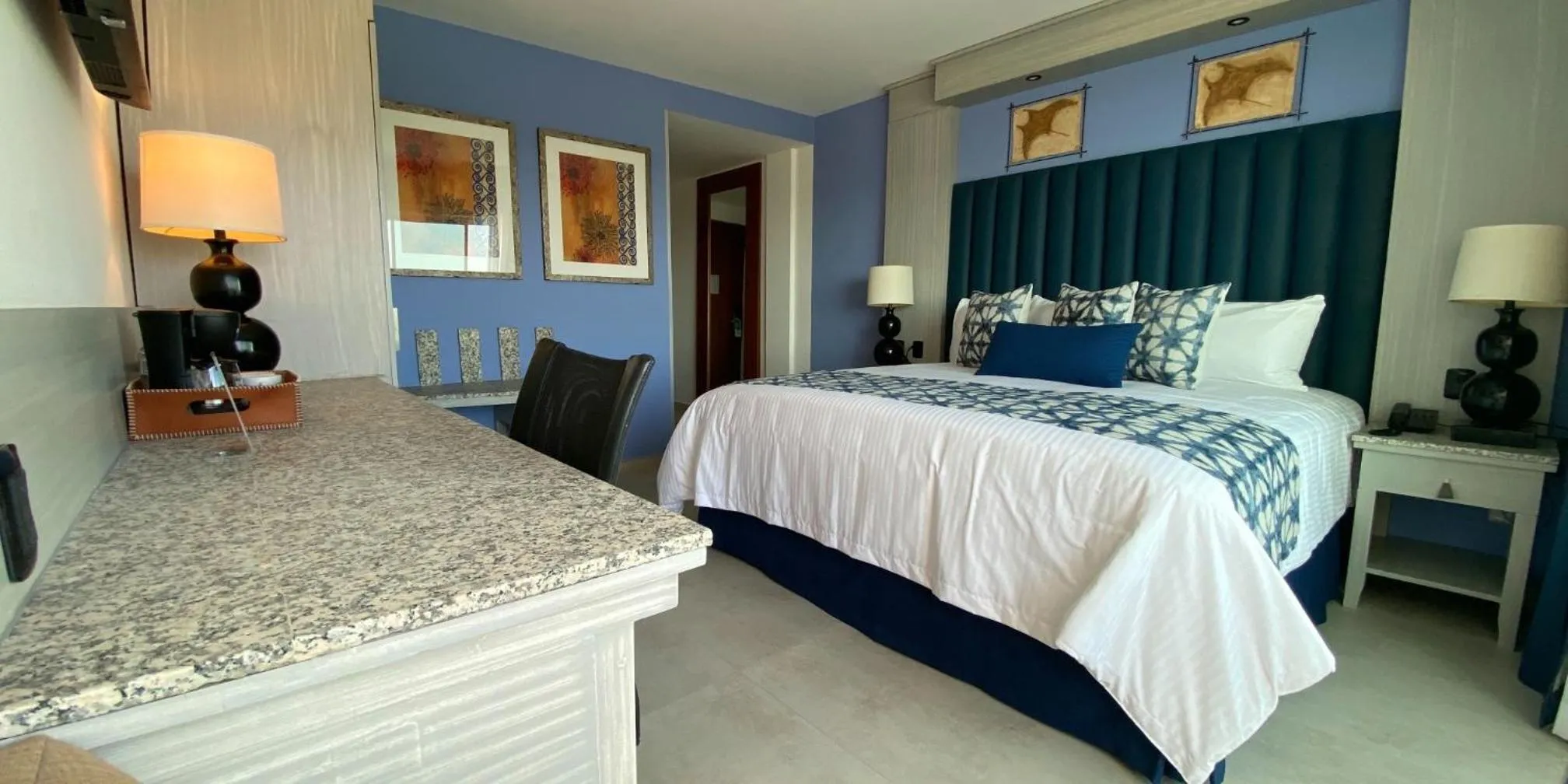 Bed in Hotel HBlue Malecón