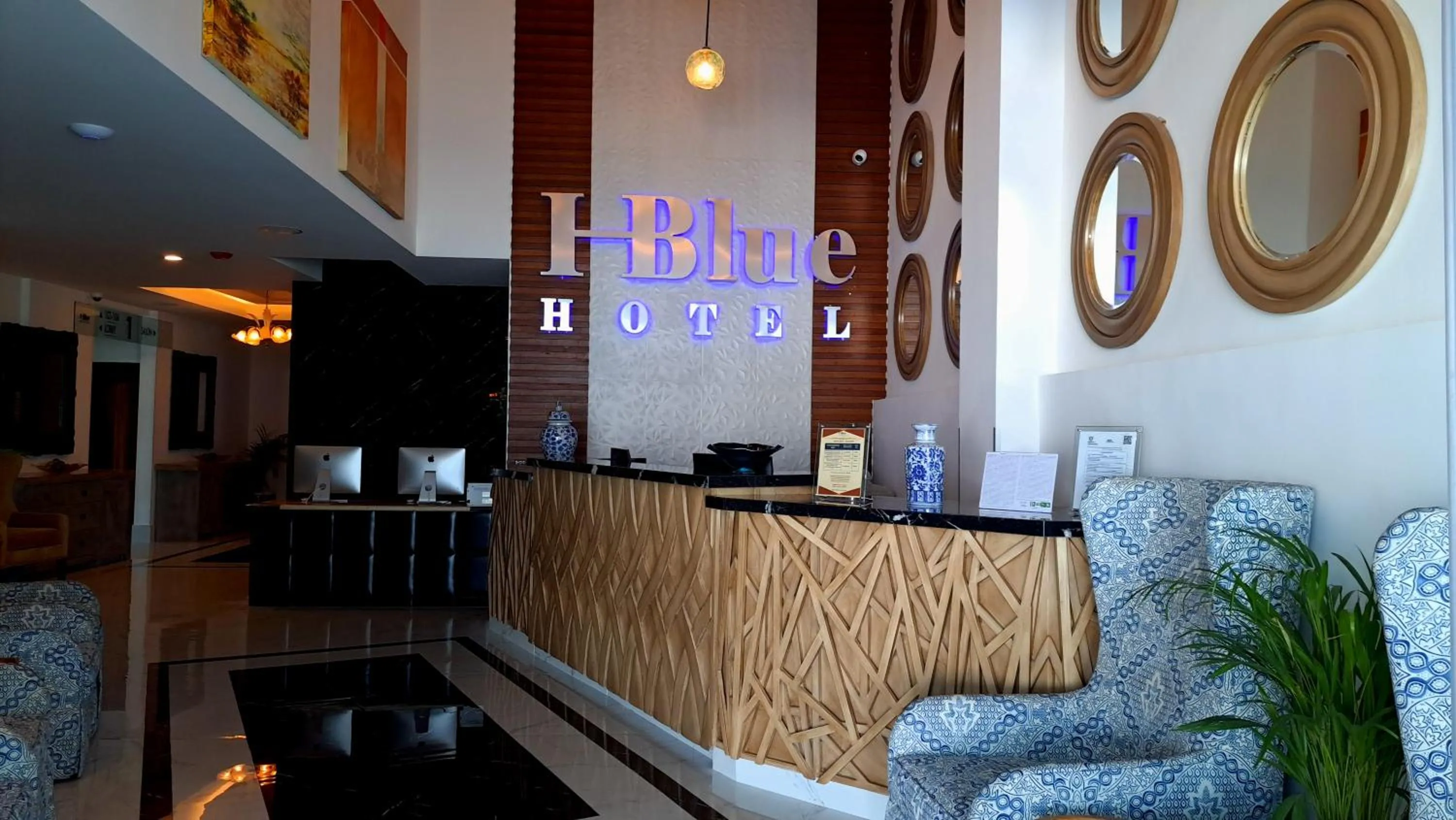 Lobby or reception in Hotel HBlue Malecón