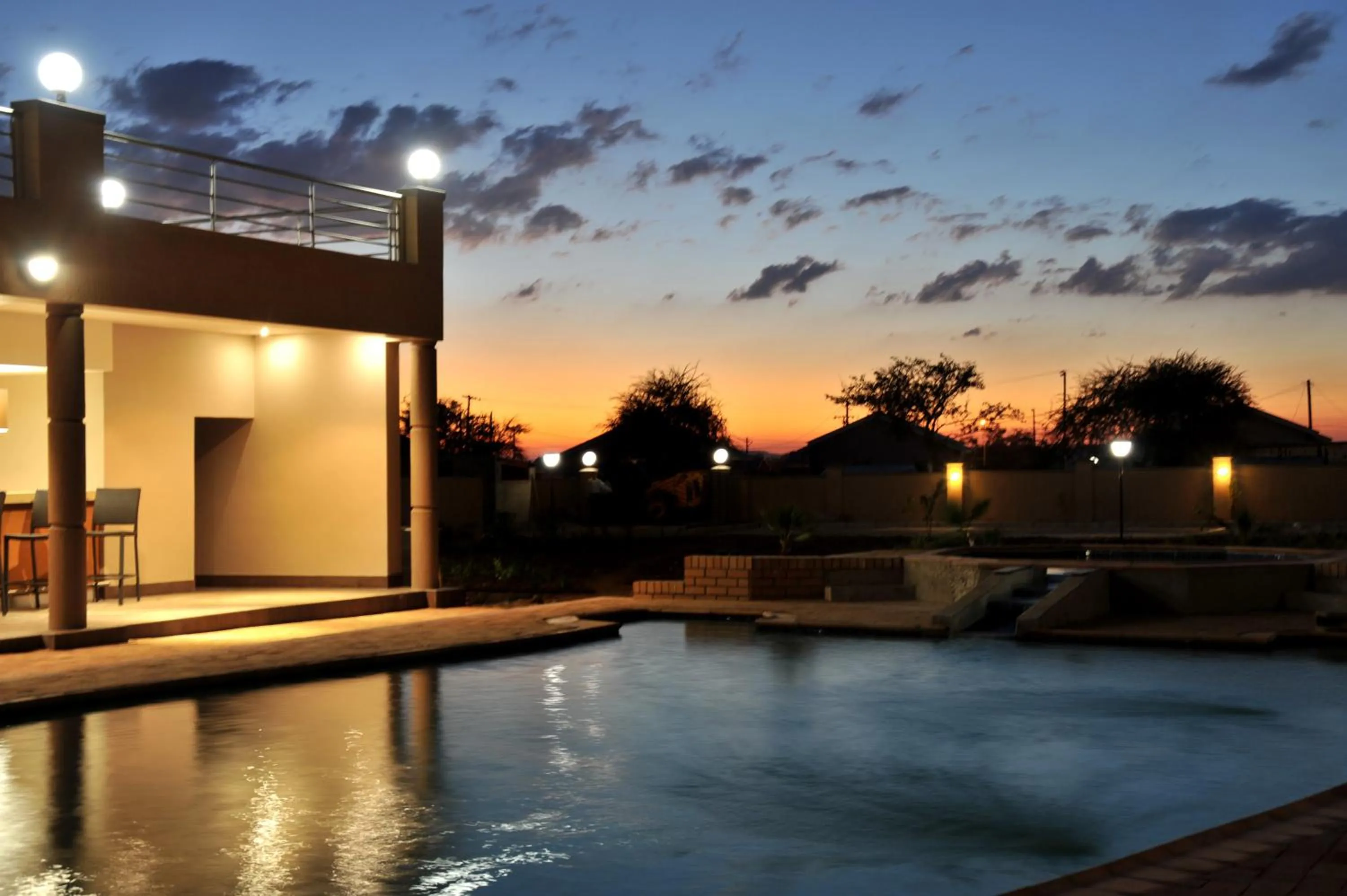 Swimming pool in Cresta Mahalapye Hotel