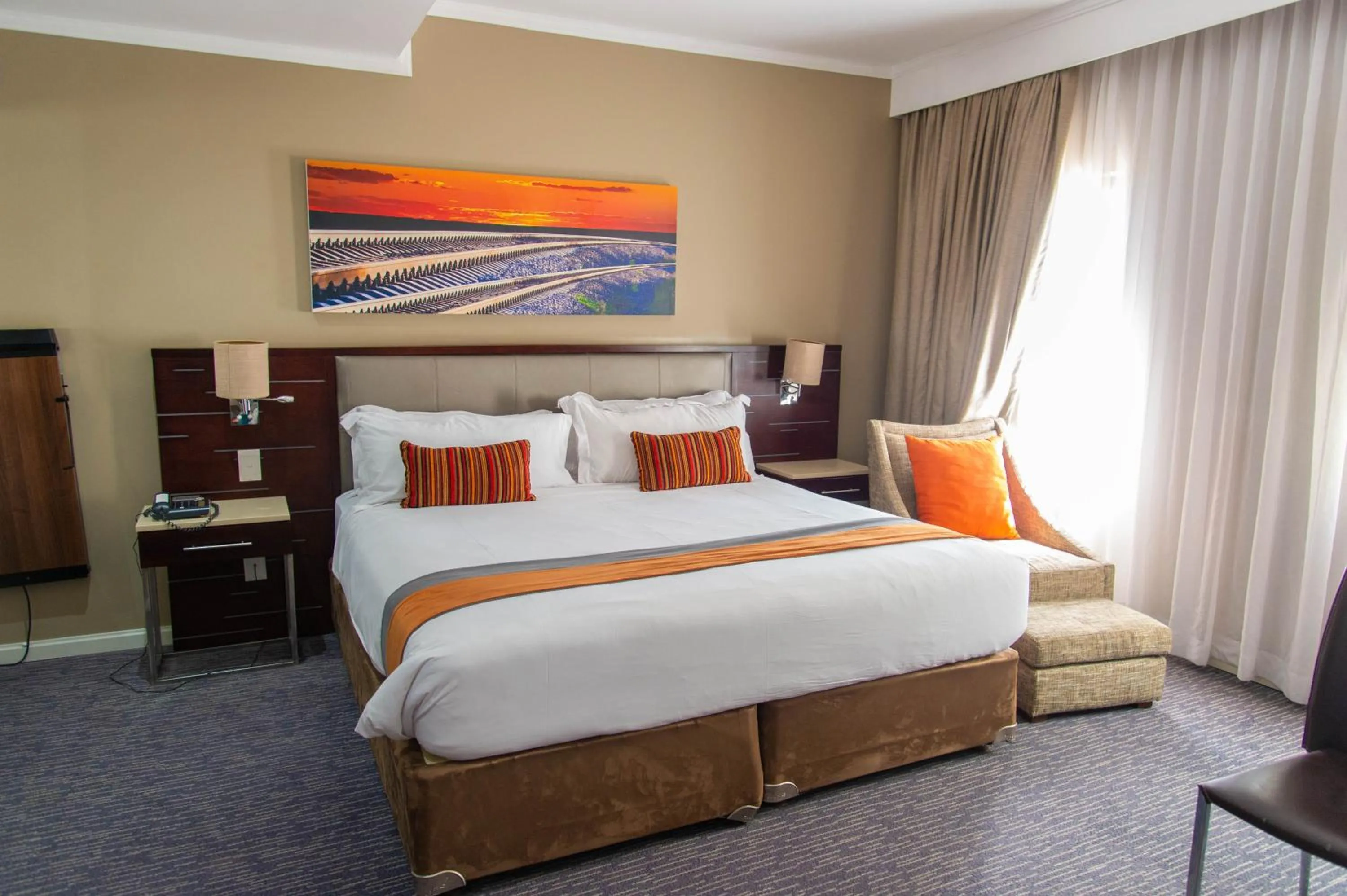 Bed in Cresta Mahalapye Hotel