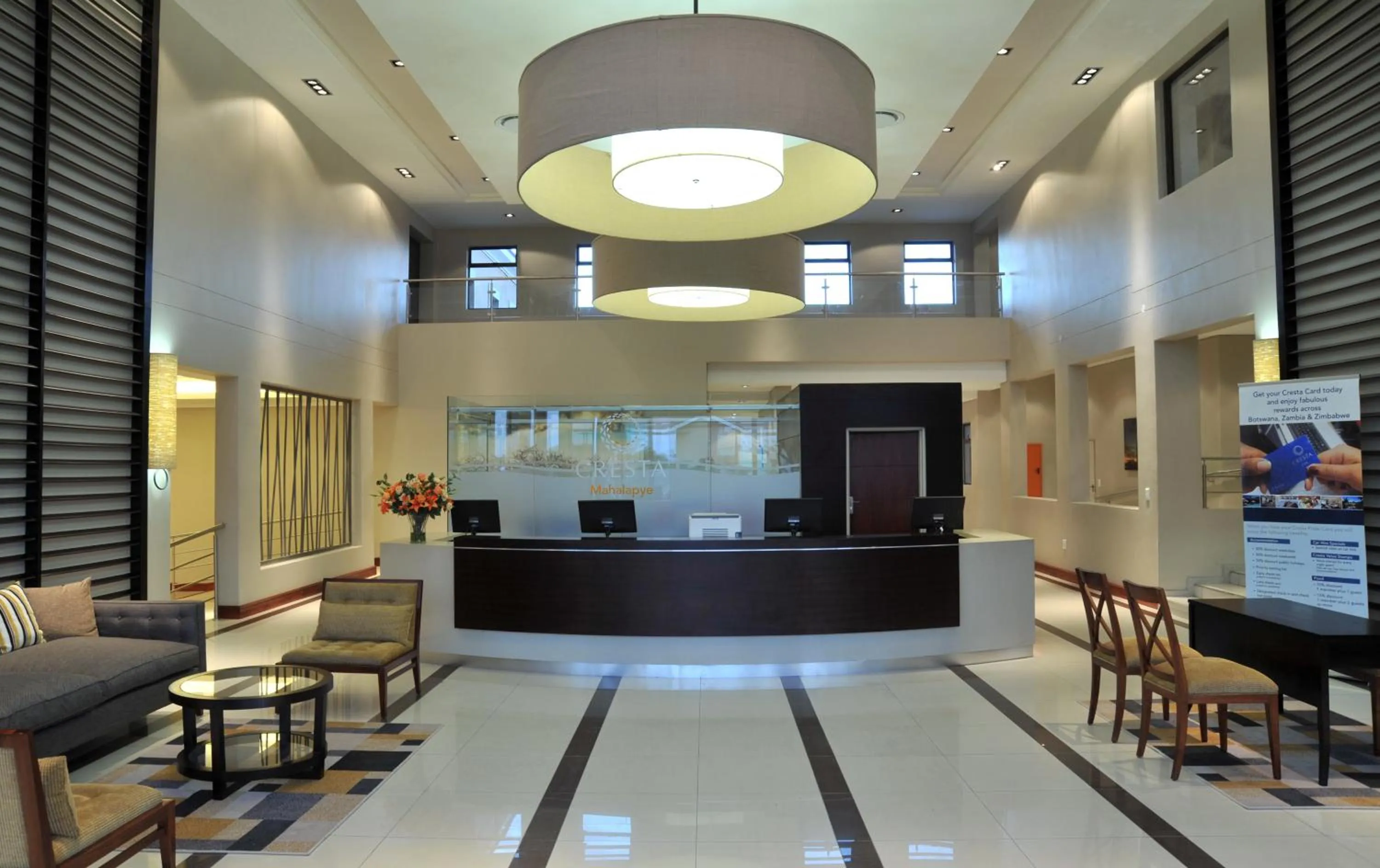 Lobby or reception in Cresta Mahalapye Hotel
