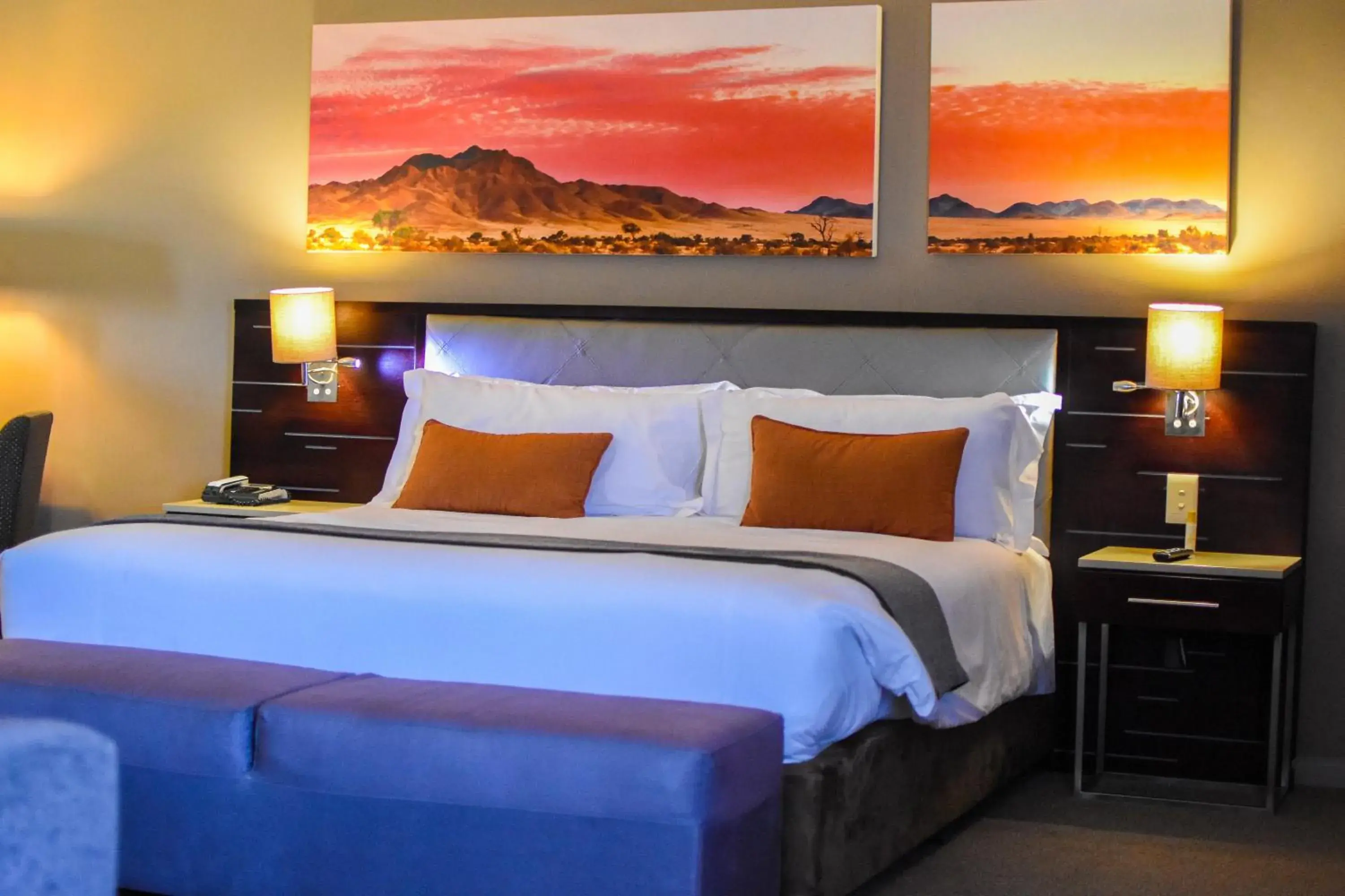 Bedroom, Bed in Cresta Mahalapye Hotel Bedroom, Bed in Cresta Mahalapye Hotel