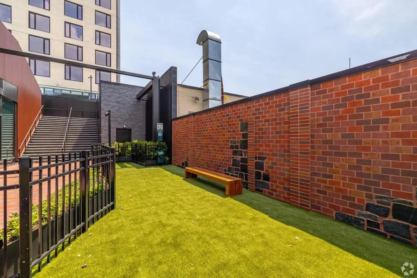 Garden in Luxury Apartments by Hyatus at Central Philly