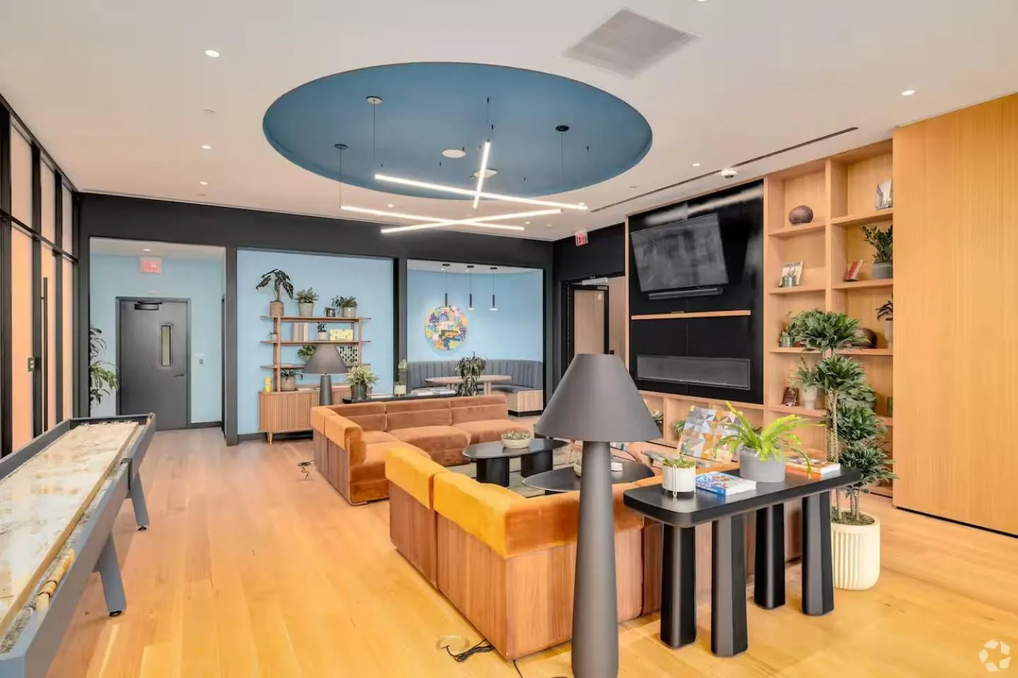 Game Room in Luxury Apartments by Hyatus at Central Philly