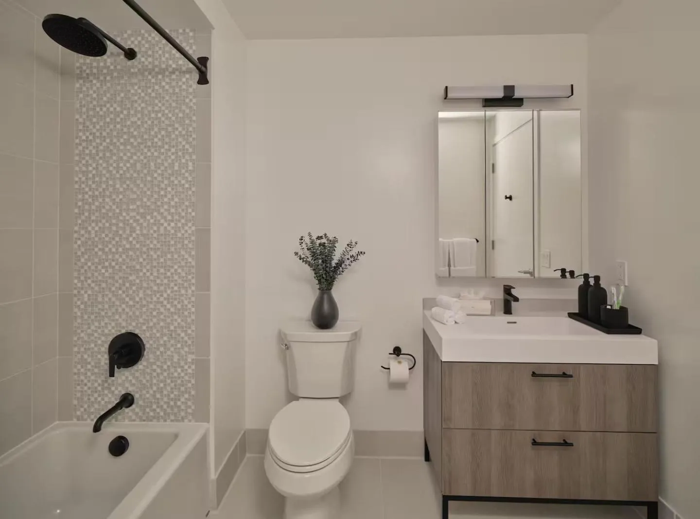 Bathroom in Luxury Apartments by Hyatus at Central Philly