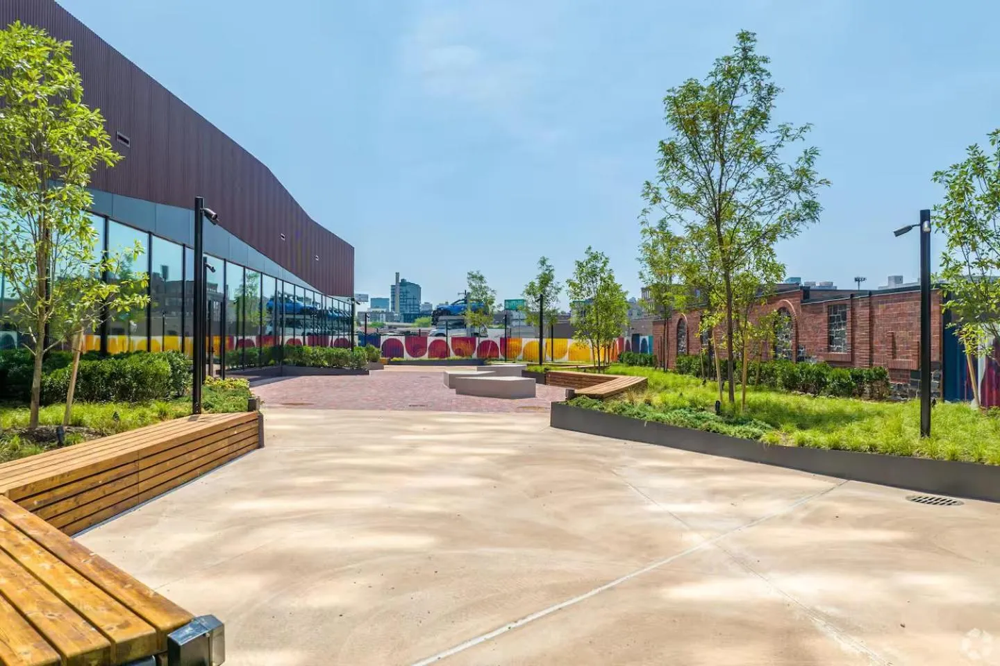 Garden in Luxury Apartments by Hyatus at Central Philly