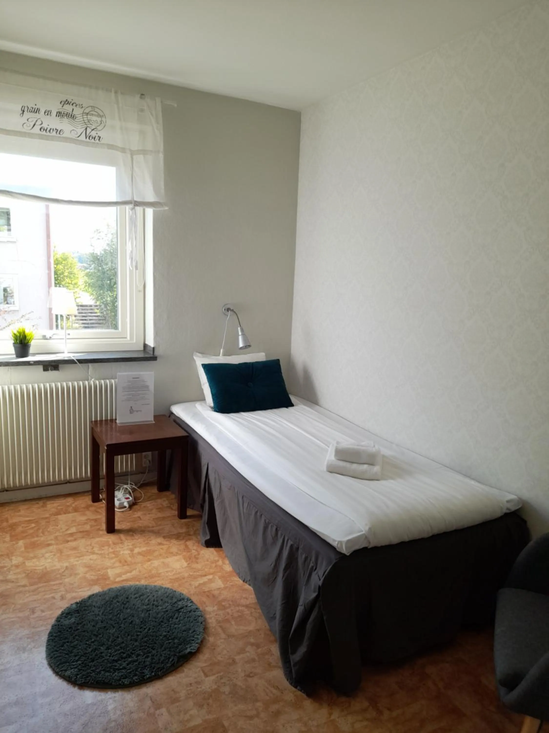 Bed in Kristinebergs Bed & Breakfast