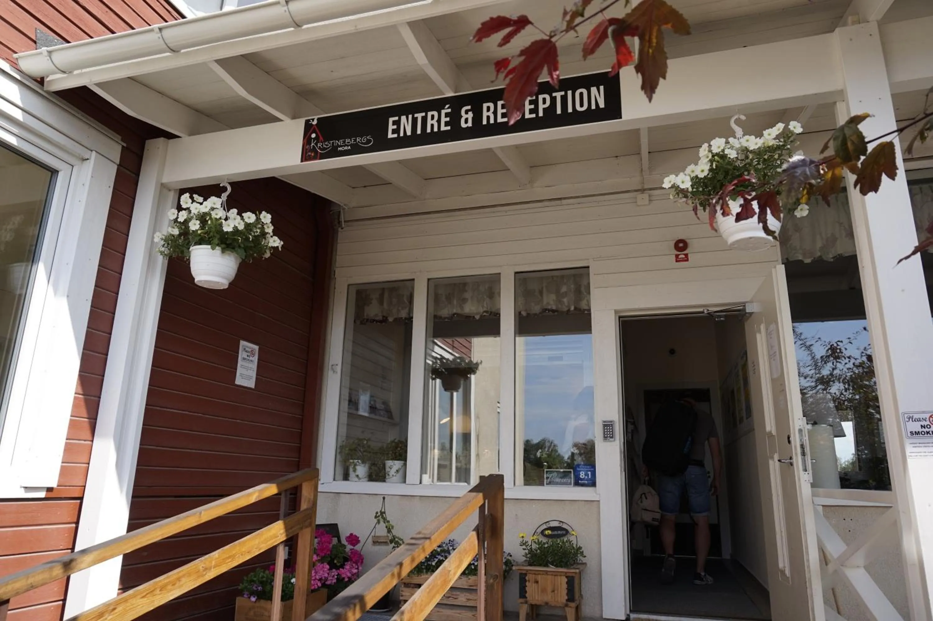 Facade/entrance in Kristinebergs Bed & Breakfast