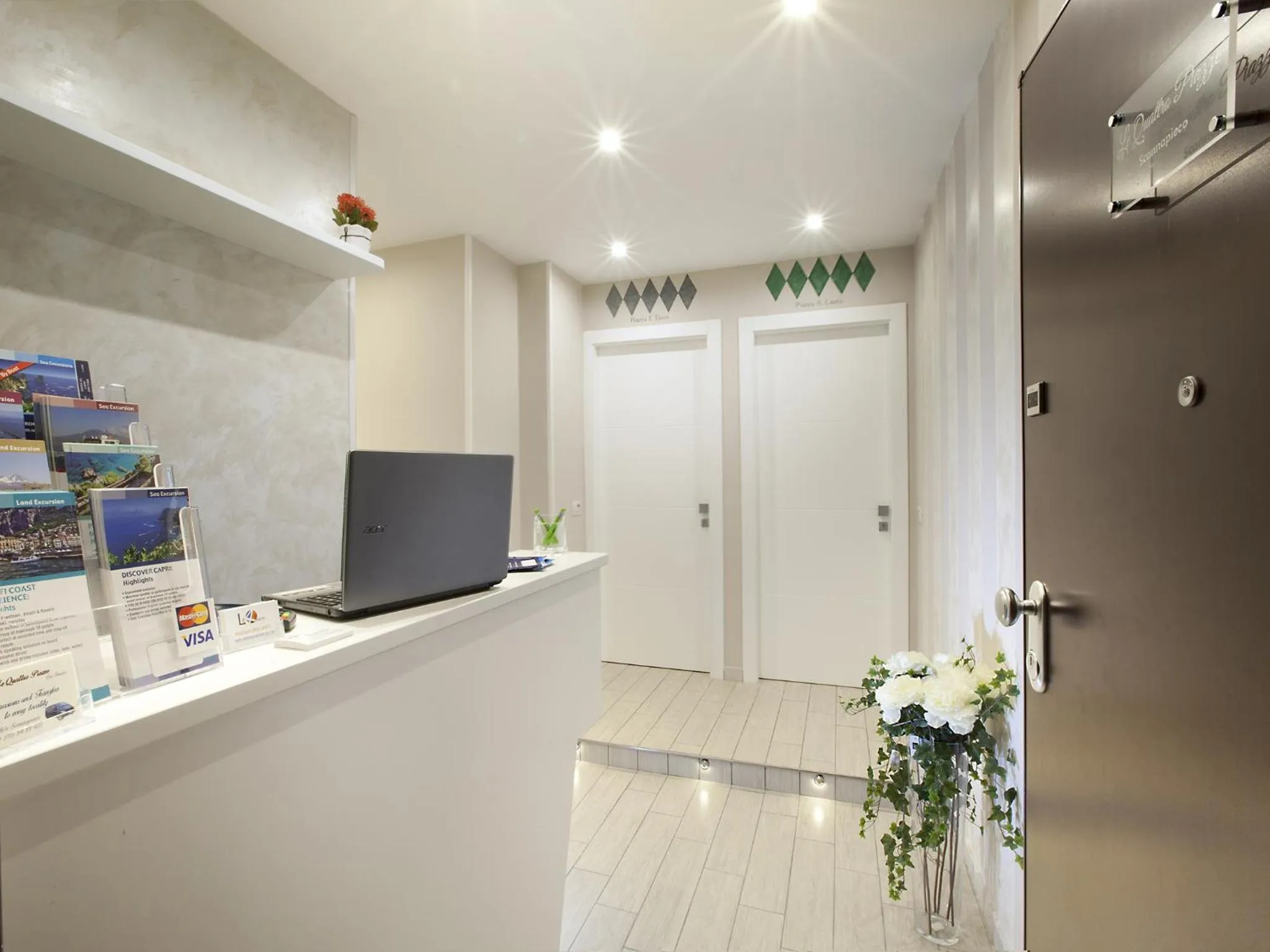 Lobby or reception in Le Quattro Piazze