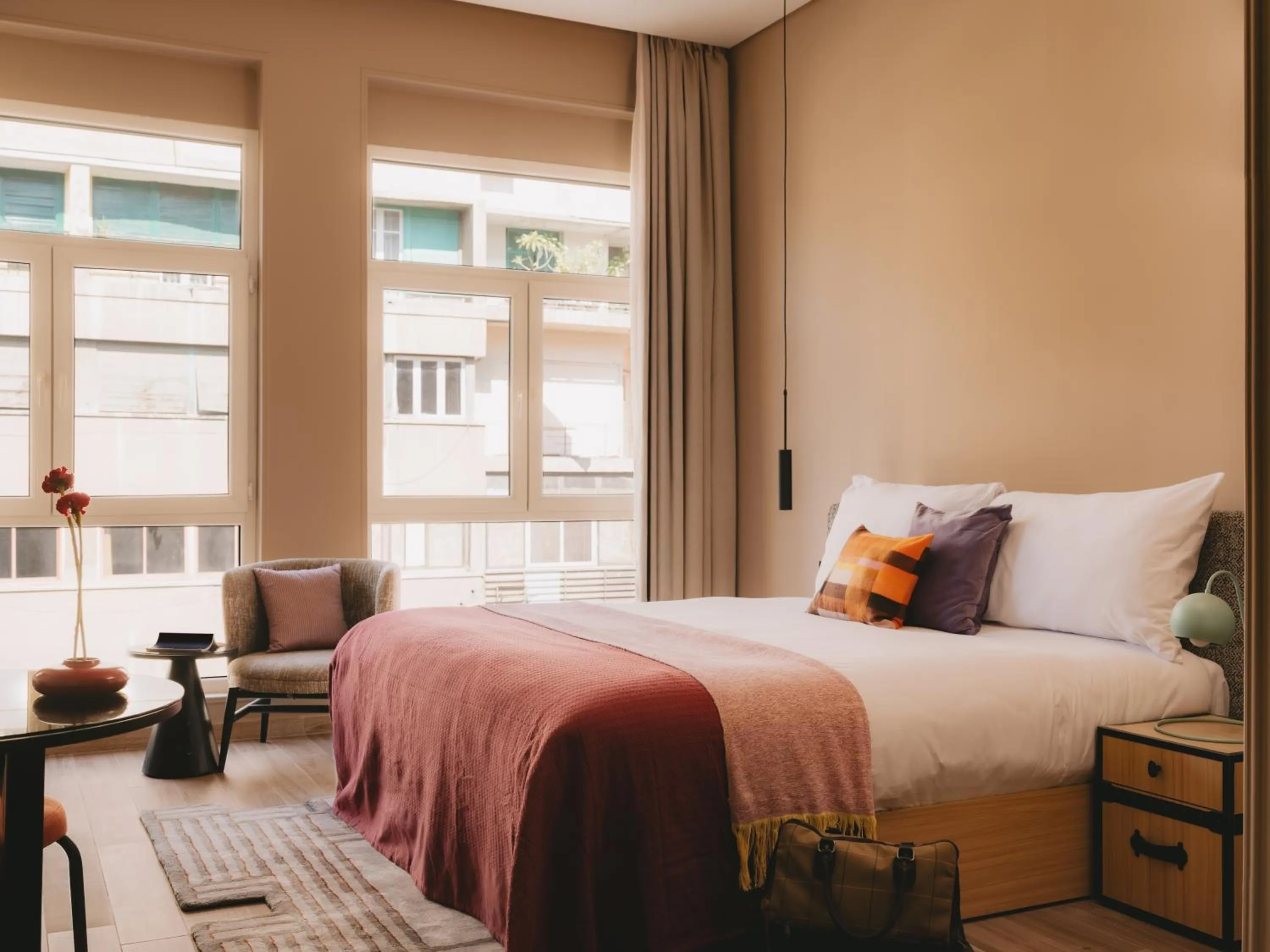 Bed in Saint J Hotel by Brassbell