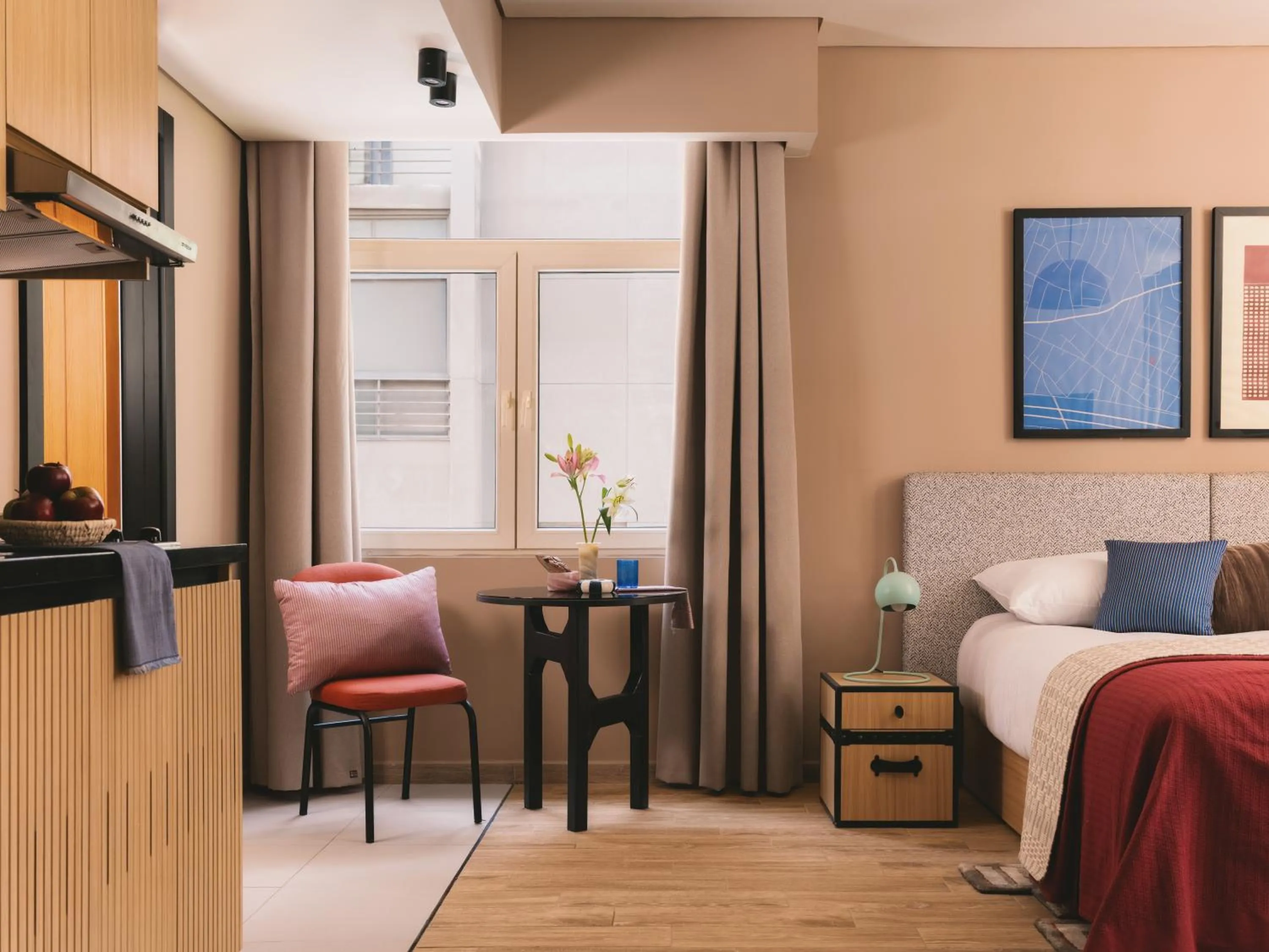 Bed in Saint J Hotel by Brassbell