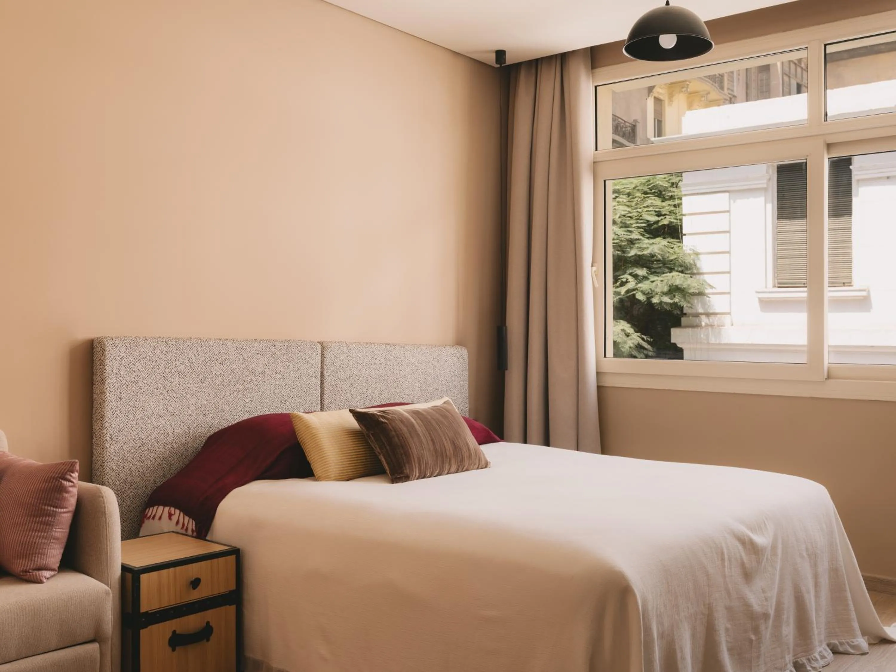 Bed in Saint J Hotel by Brassbell