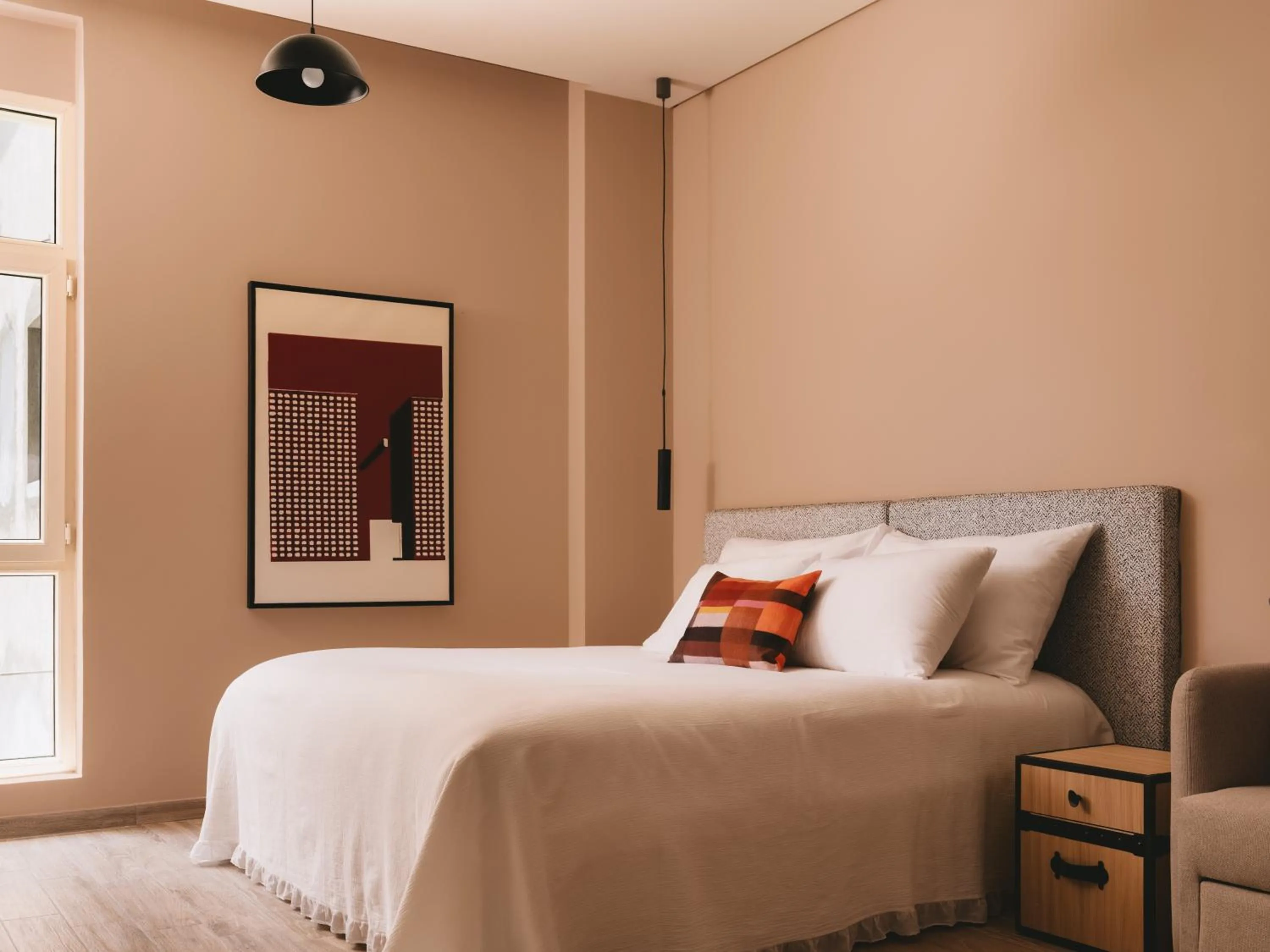 Bedroom, Bed in Saint J Hotel by Brassbell