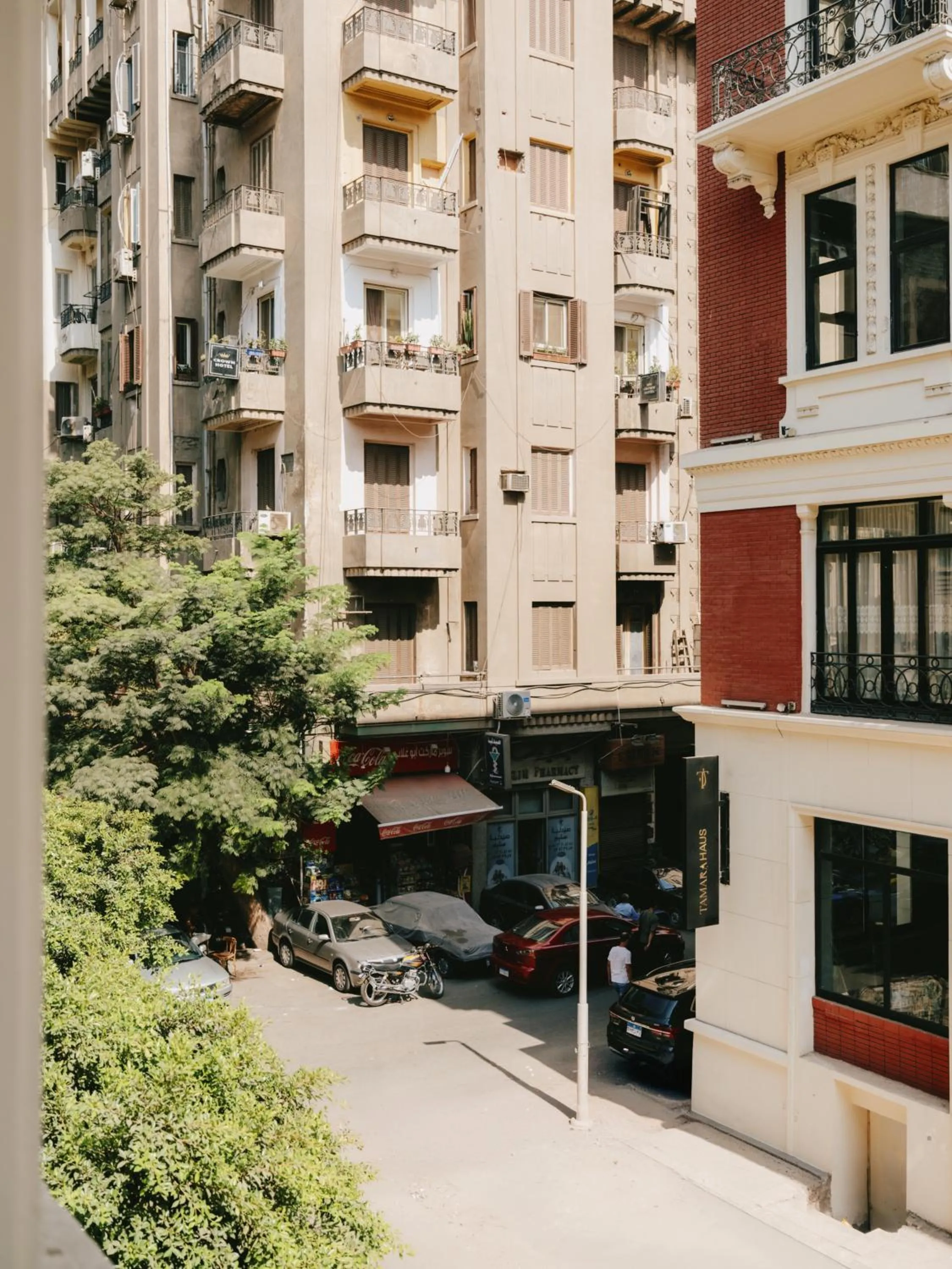 City view in Saint J Hotel by Brassbell
