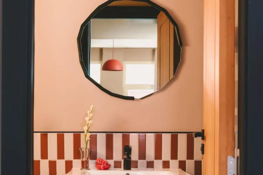 Bathroom in Saint J Hotel by Brassbell