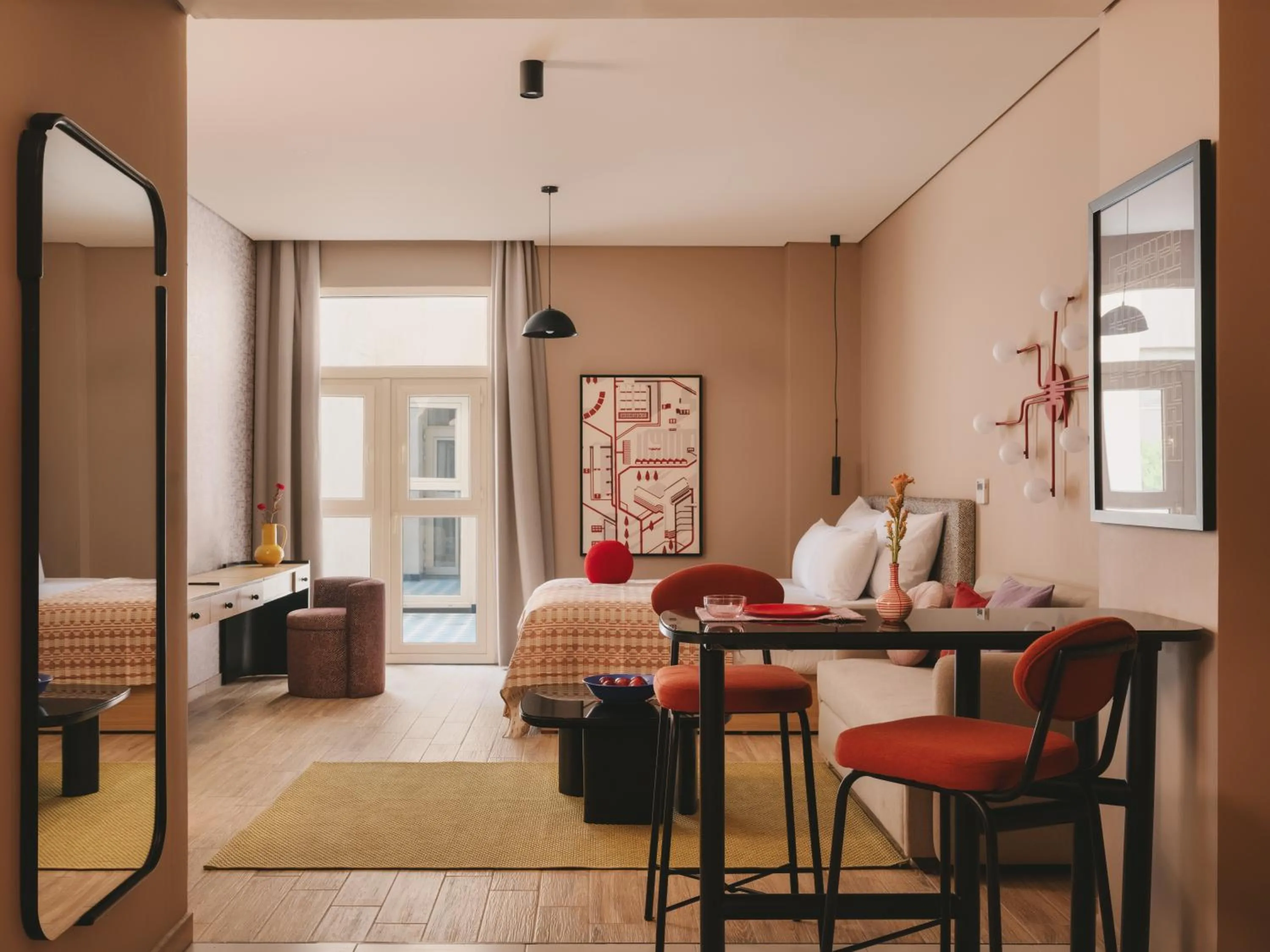 Bedroom, Bed in Saint J Hotel by Brassbell