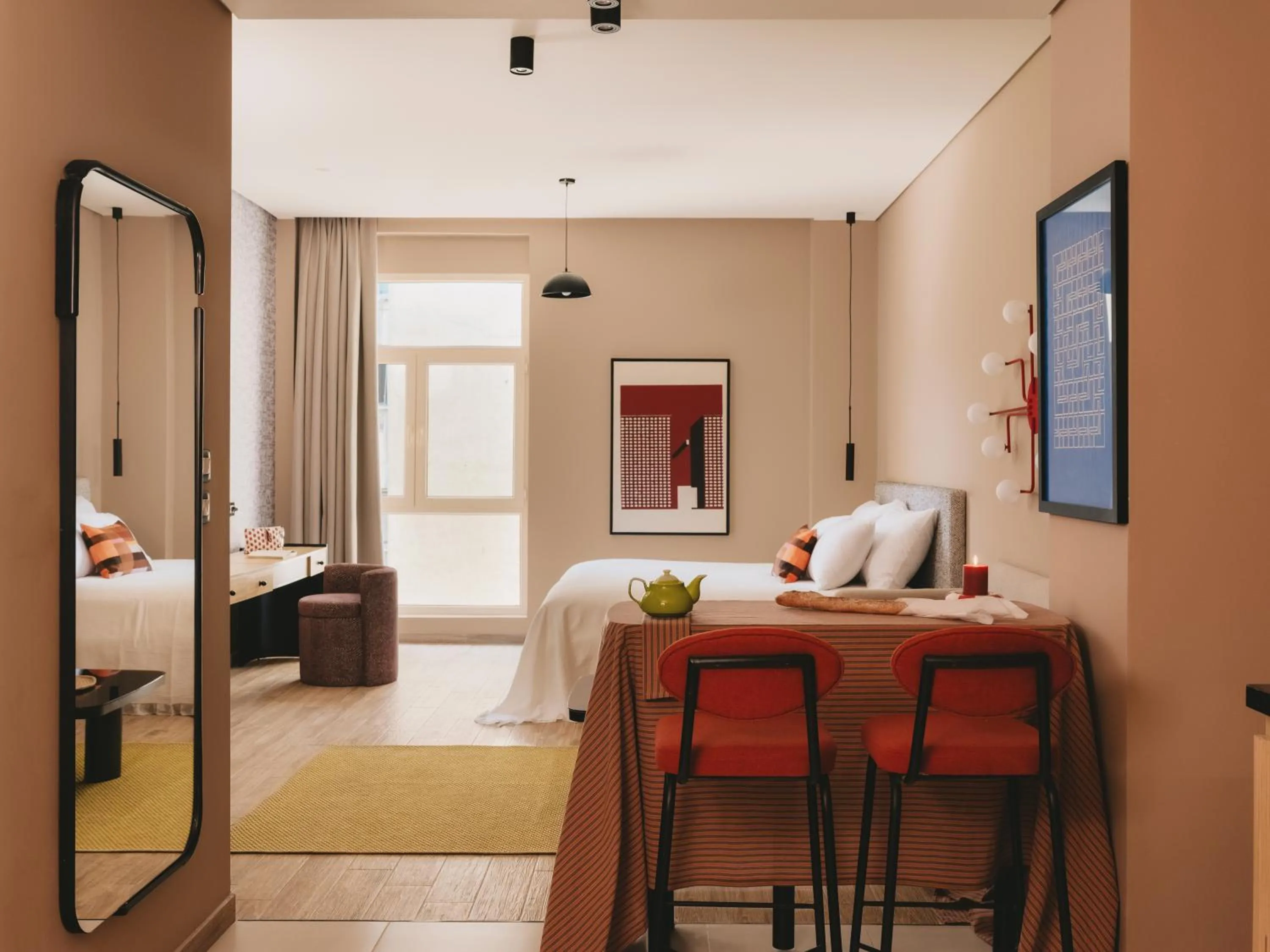 Bedroom, Bed in Saint J Hotel by Brassbell