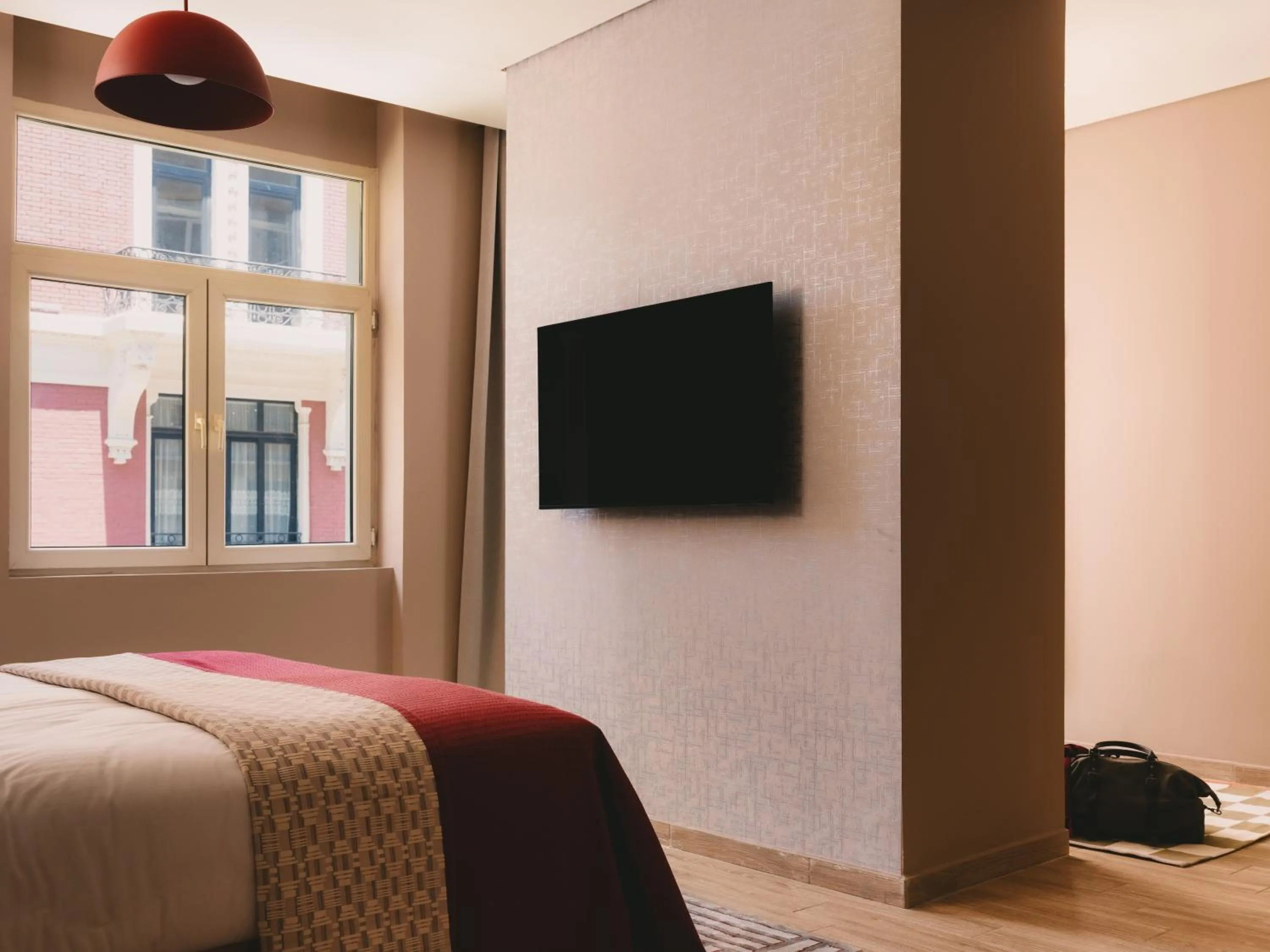 Bed in Saint J Hotel by Brassbell