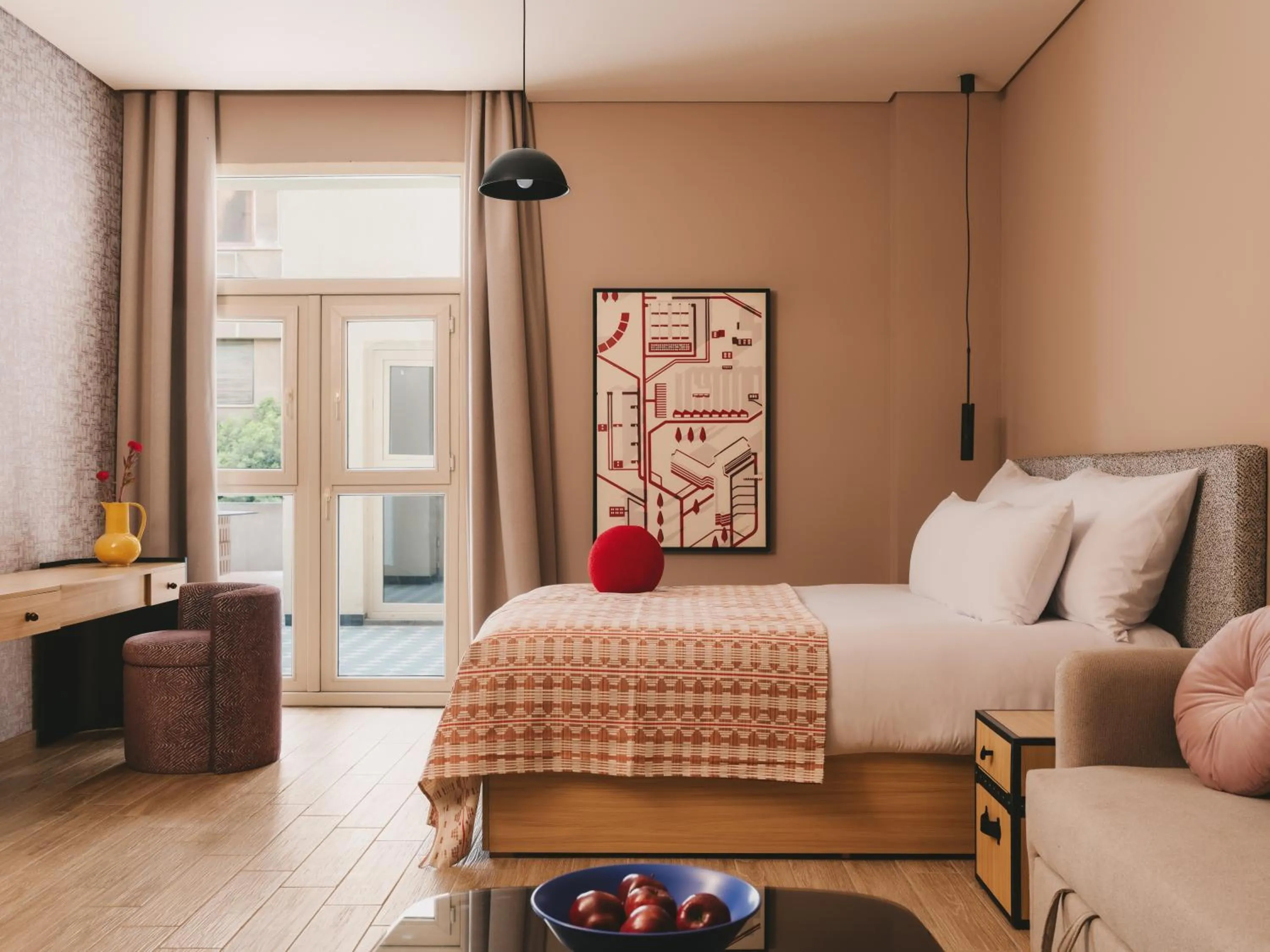 Bedroom in Saint J Hotel by Brassbell