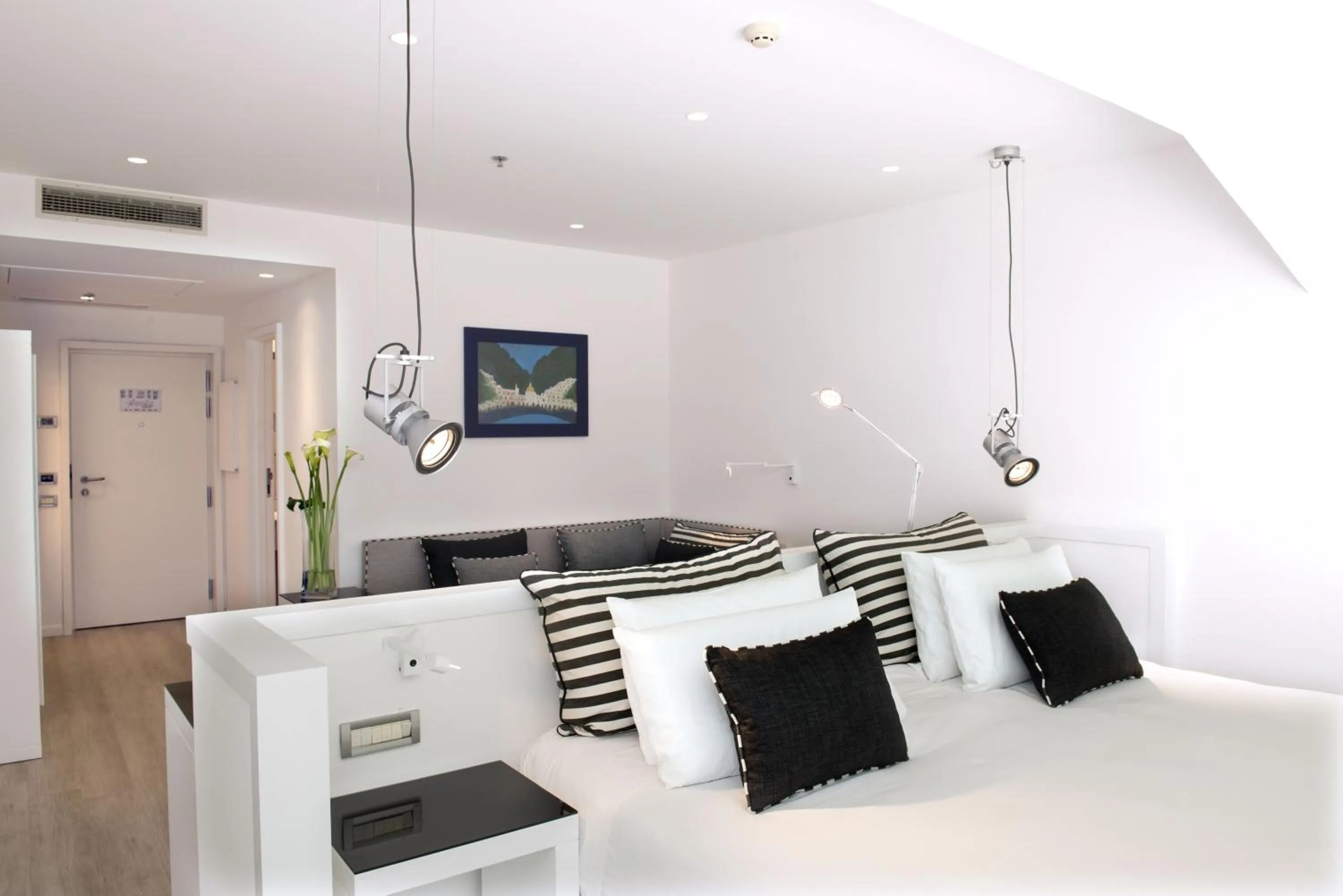 Bed in Hilton Sorrento Palace