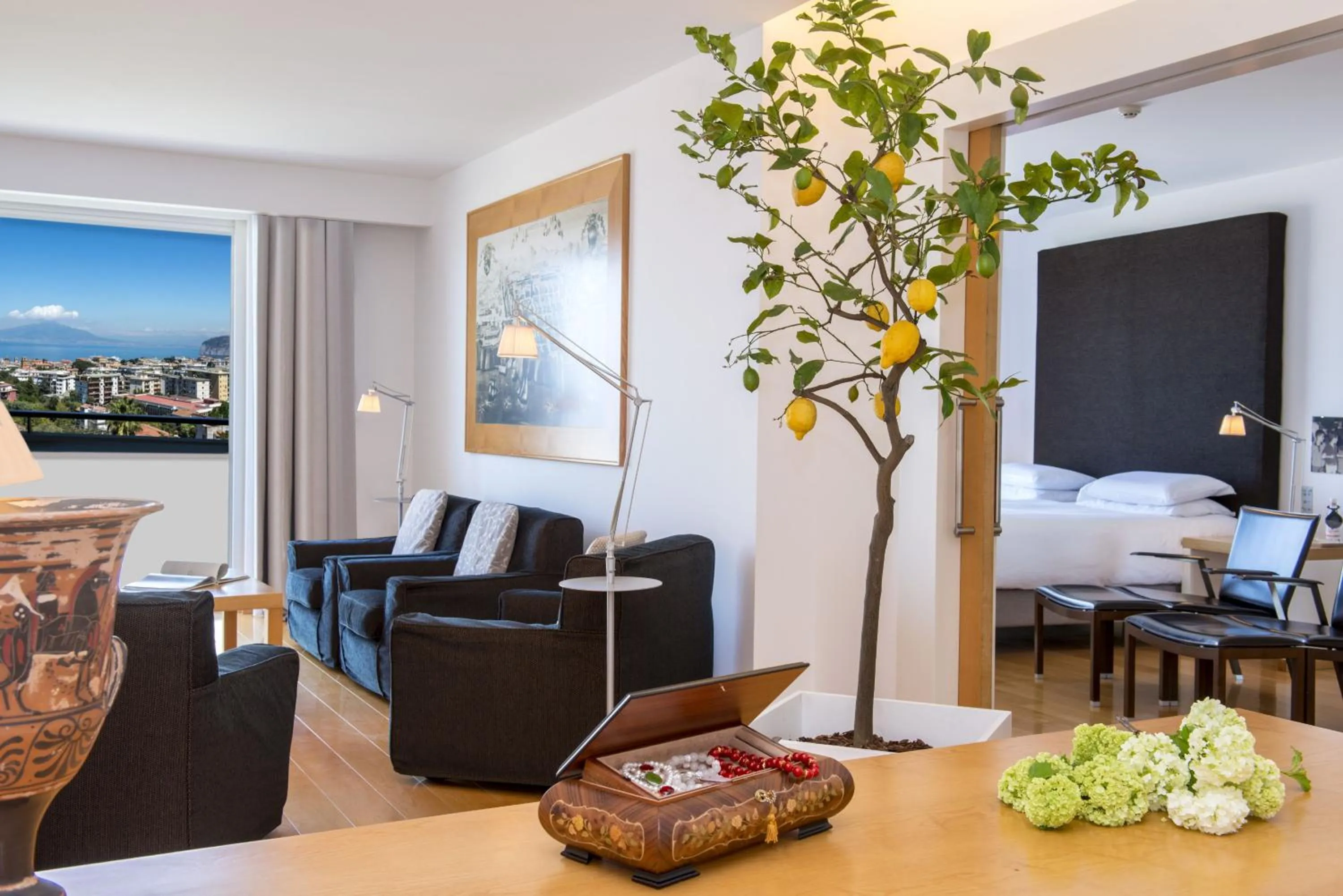 Bedroom in Hilton Sorrento Palace