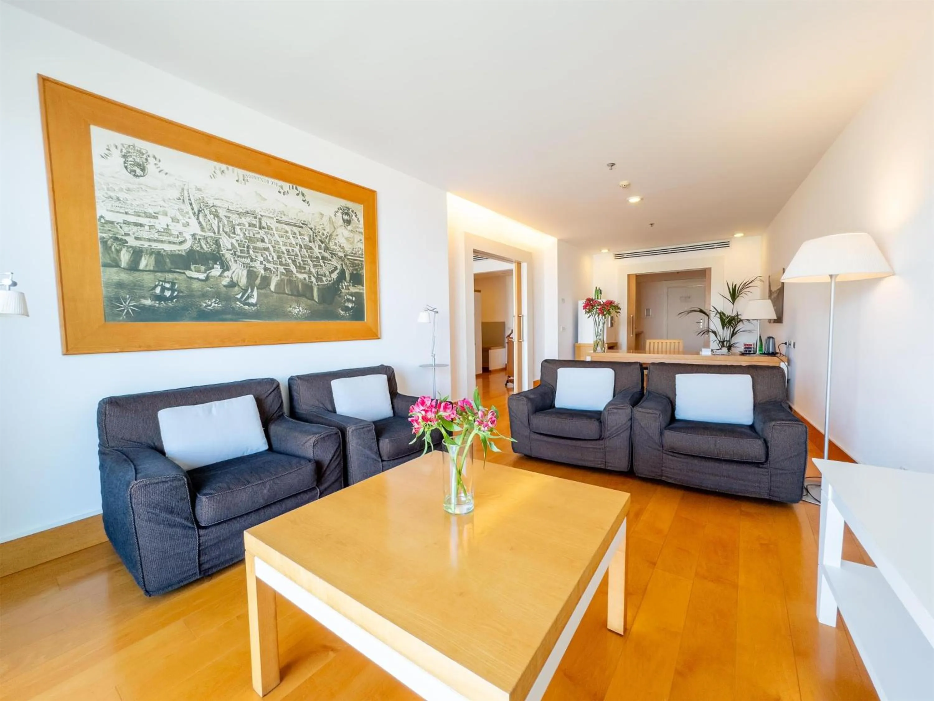 Living room in Hilton Sorrento Palace