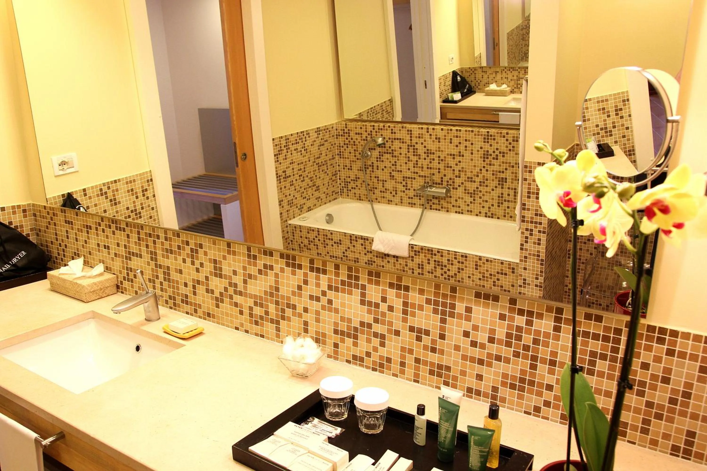 Bathroom in Hilton Sorrento Palace