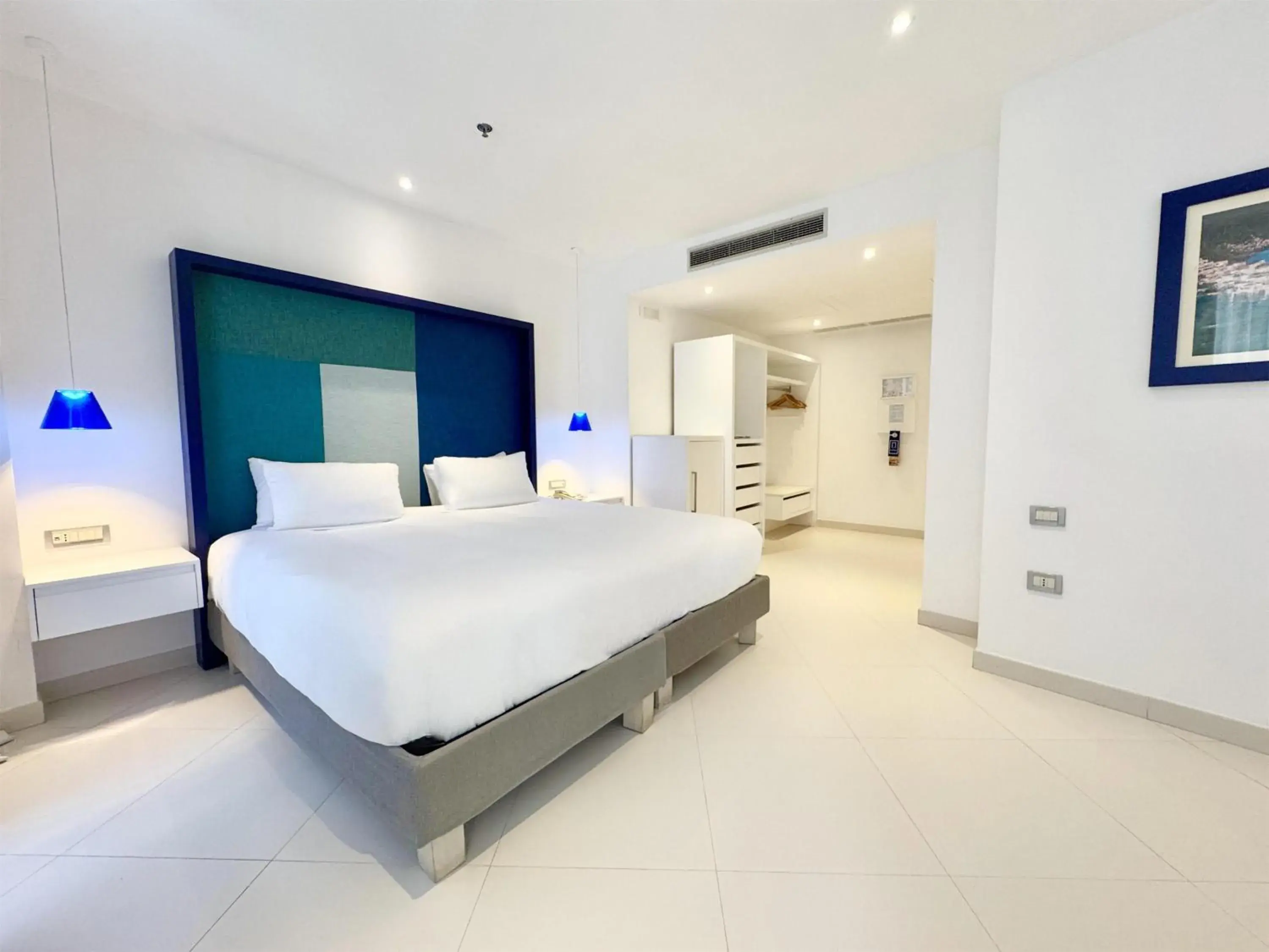 Bed in Hilton Sorrento Palace Bed in Hilton Sorrento Palace