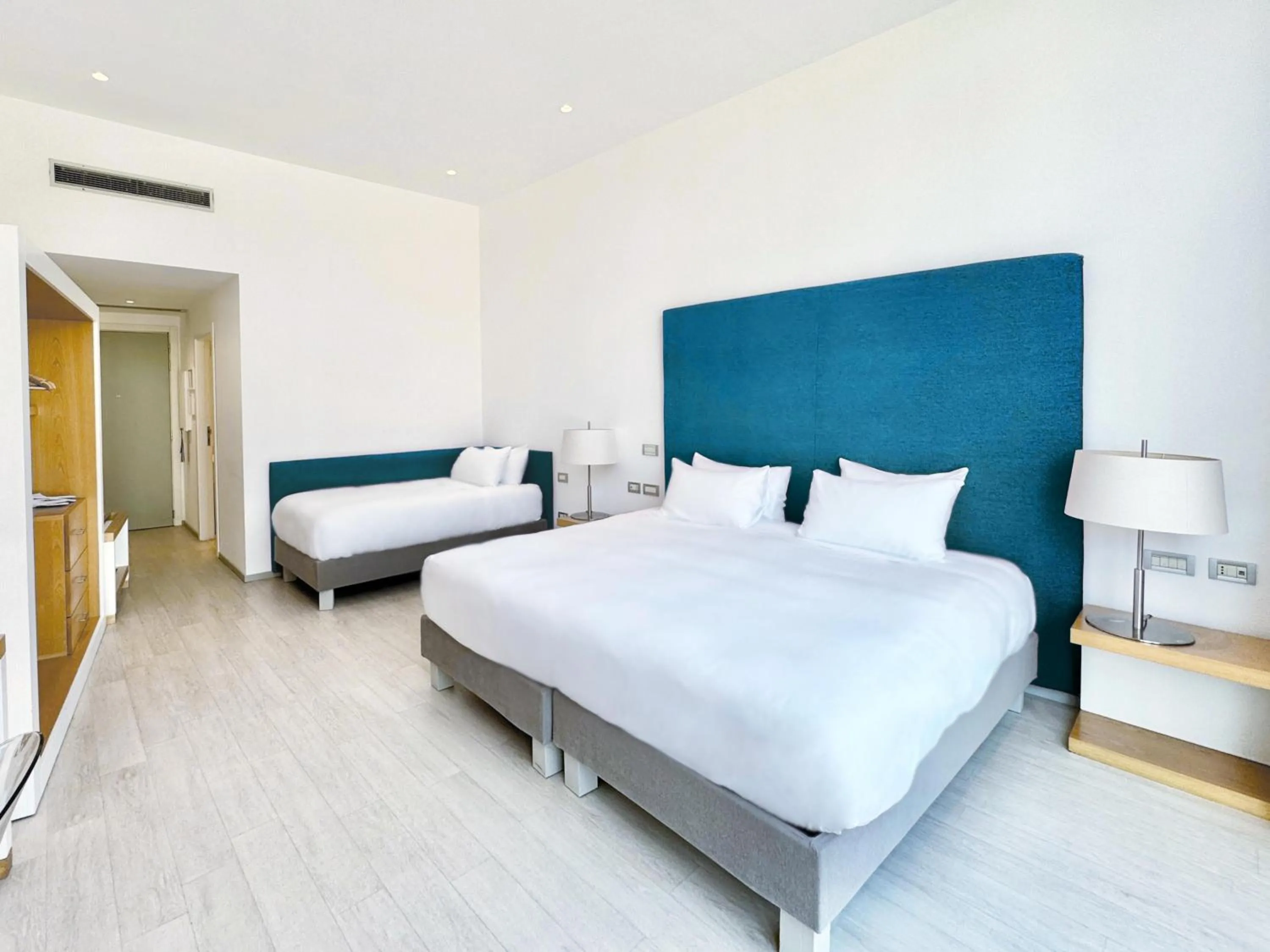 Bed in Hilton Sorrento Palace