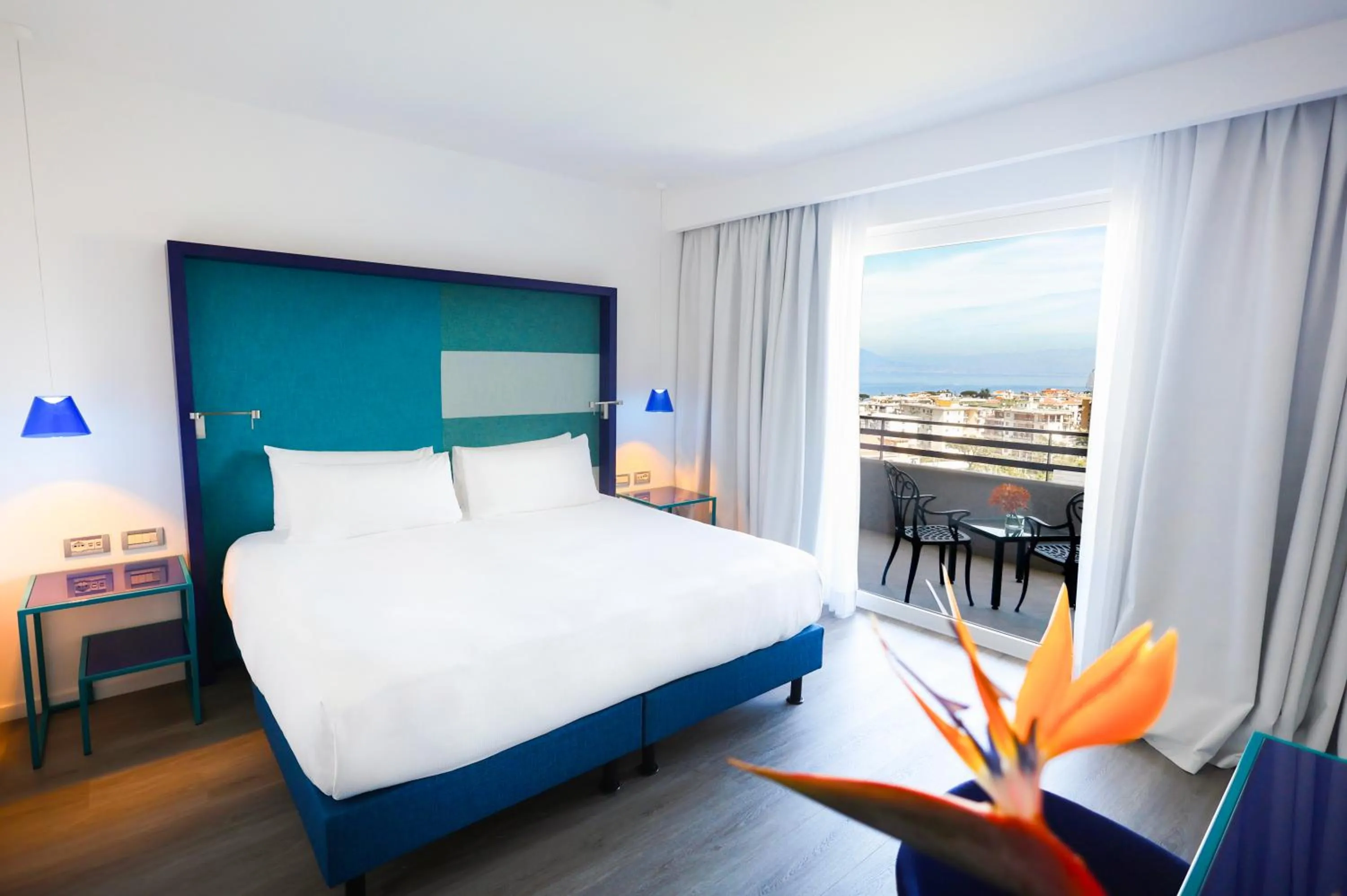 Bed in Hilton Sorrento Palace