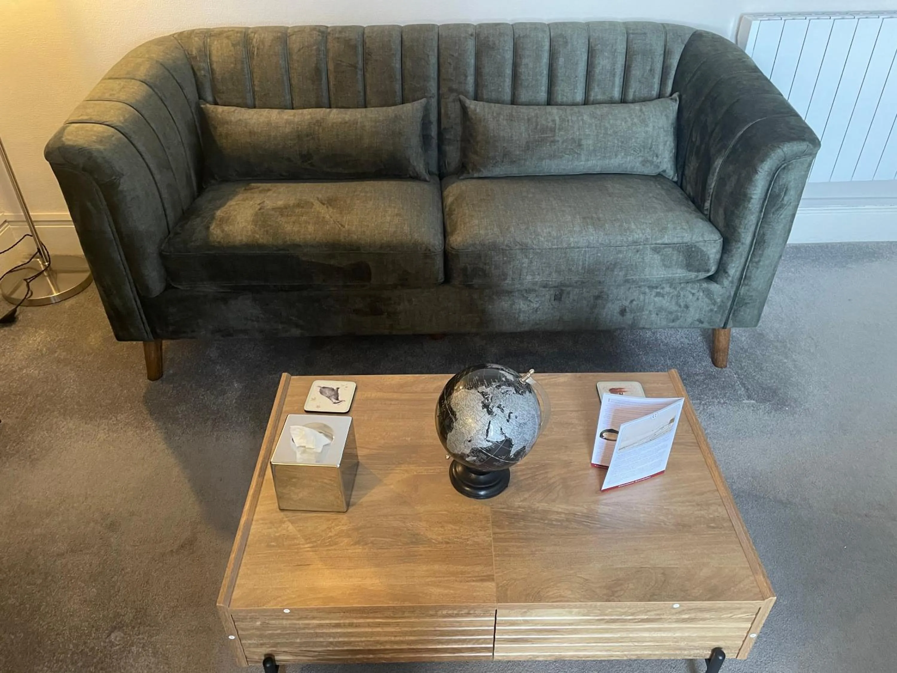 Seating area in Gresham Guest House