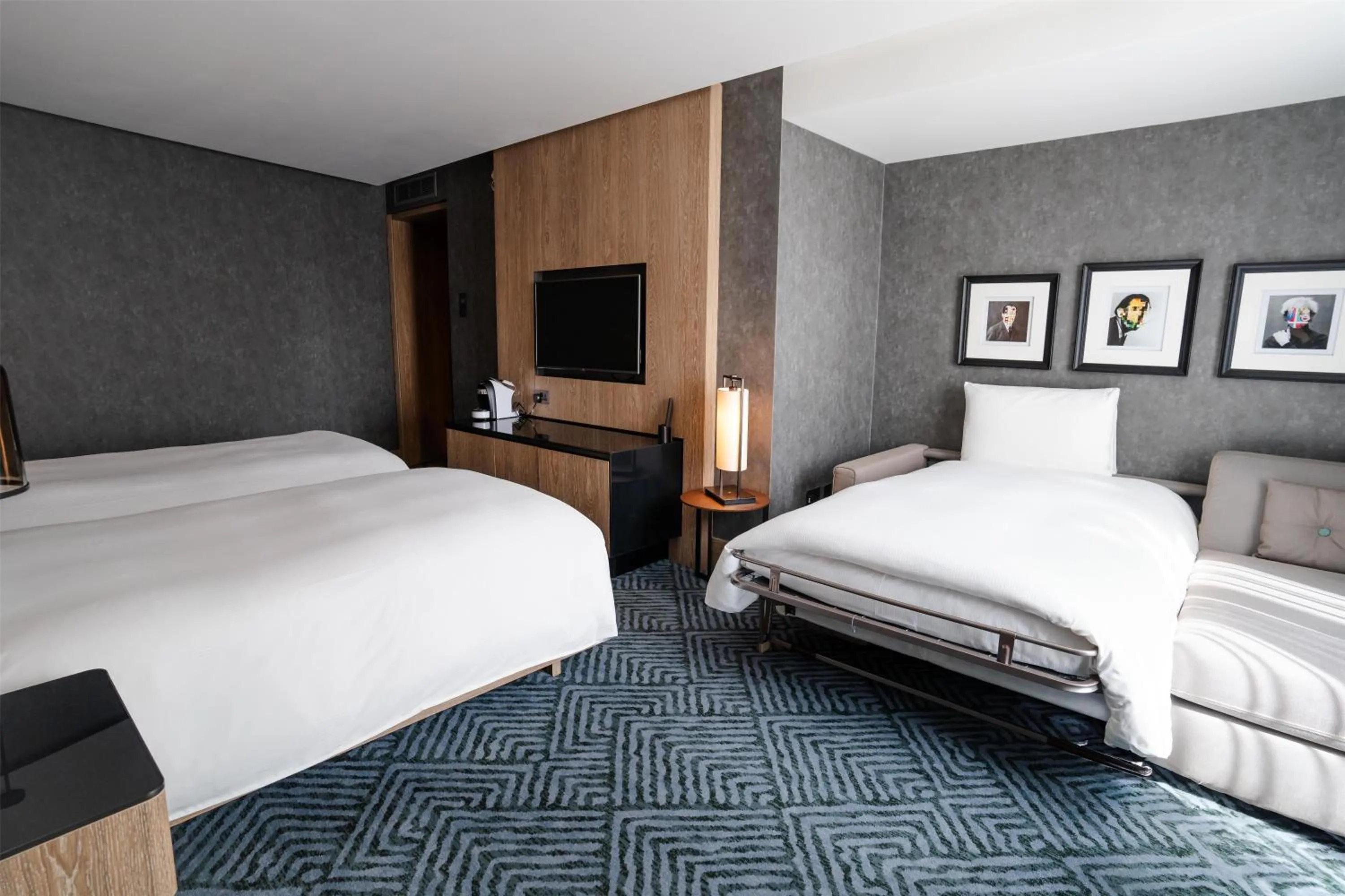 Bed in Hilton London Bankside