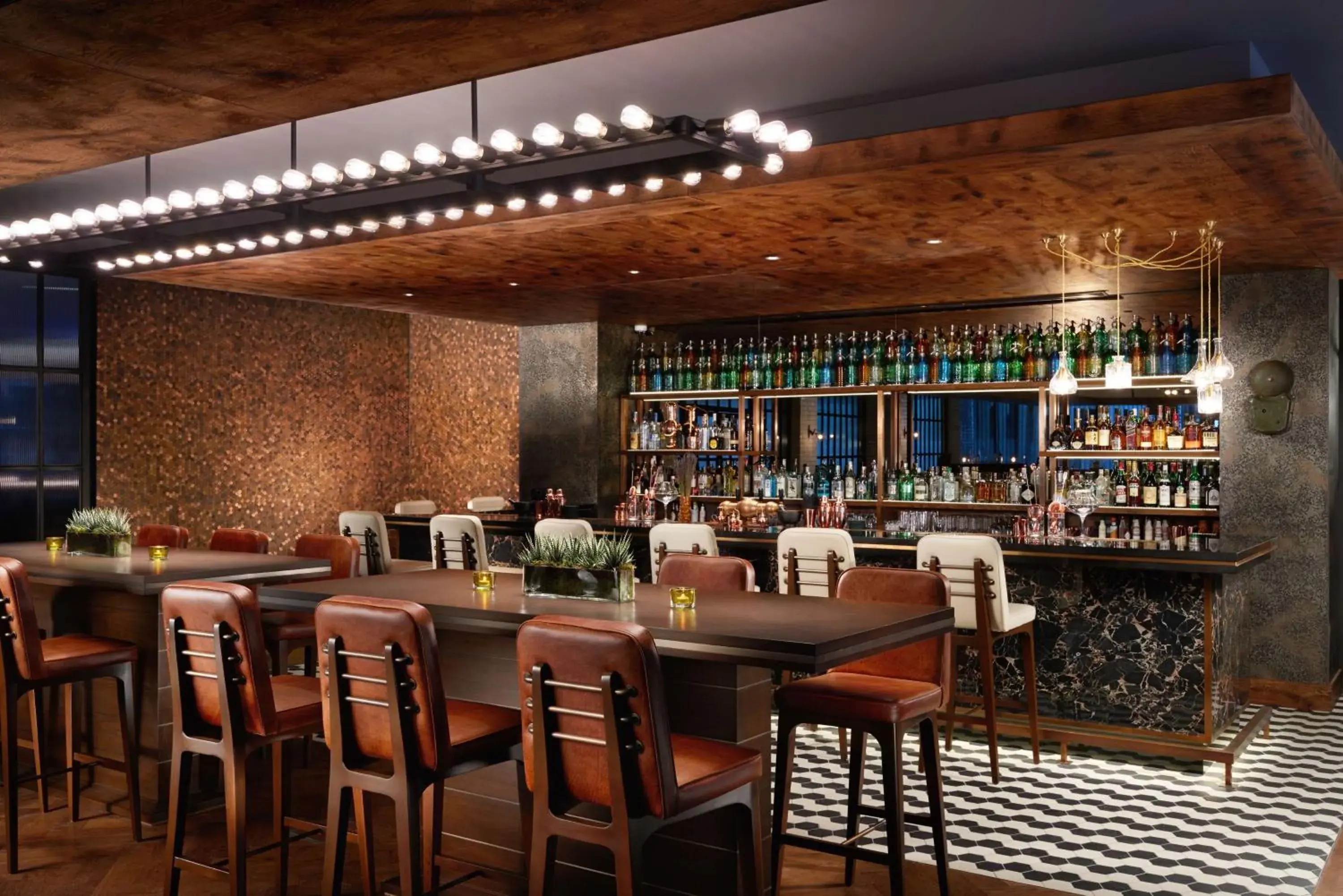 Lounge or bar in Hilton London Bankside Lounge or bar in Hilton London Bankside