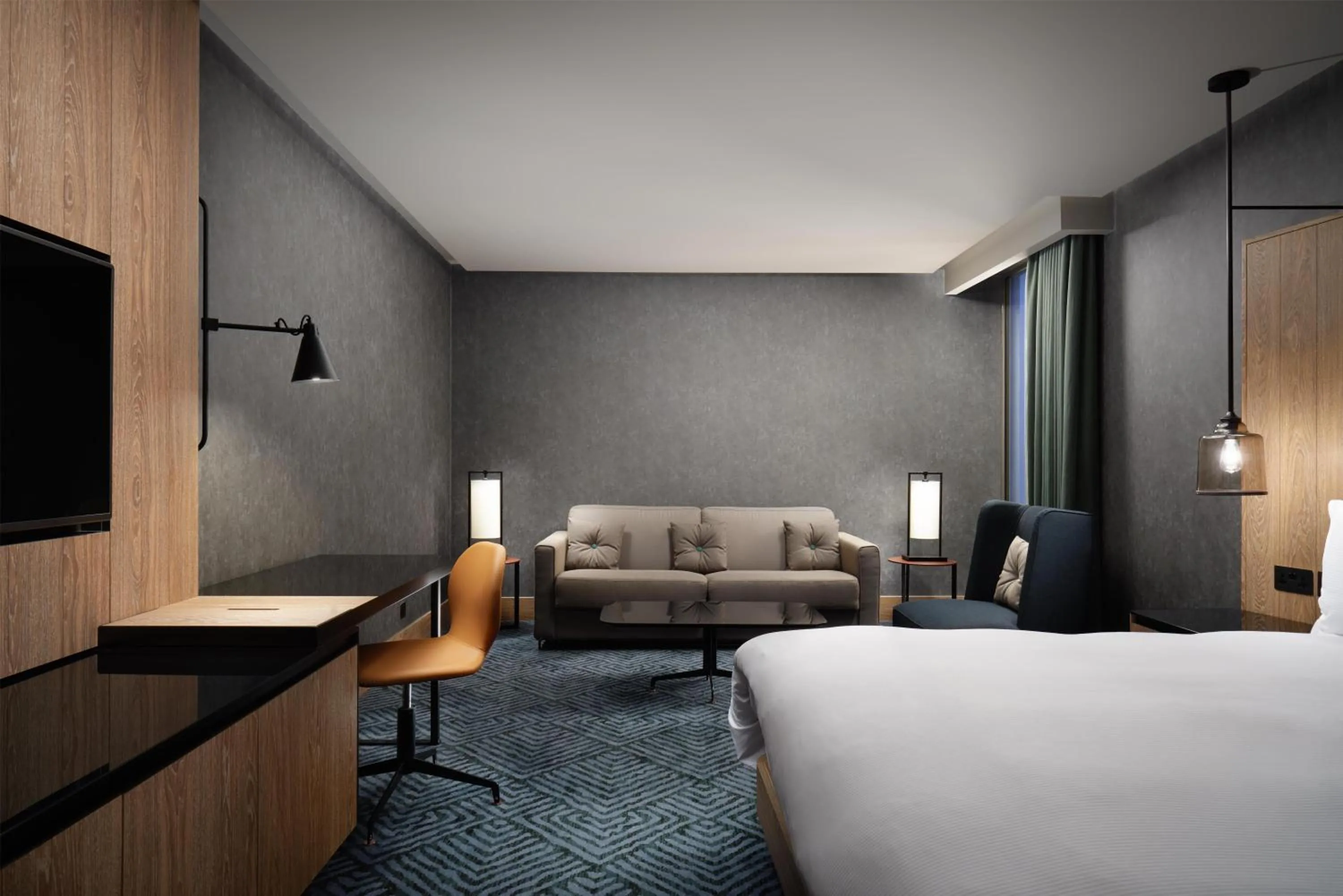 Bed in Hilton London Bankside