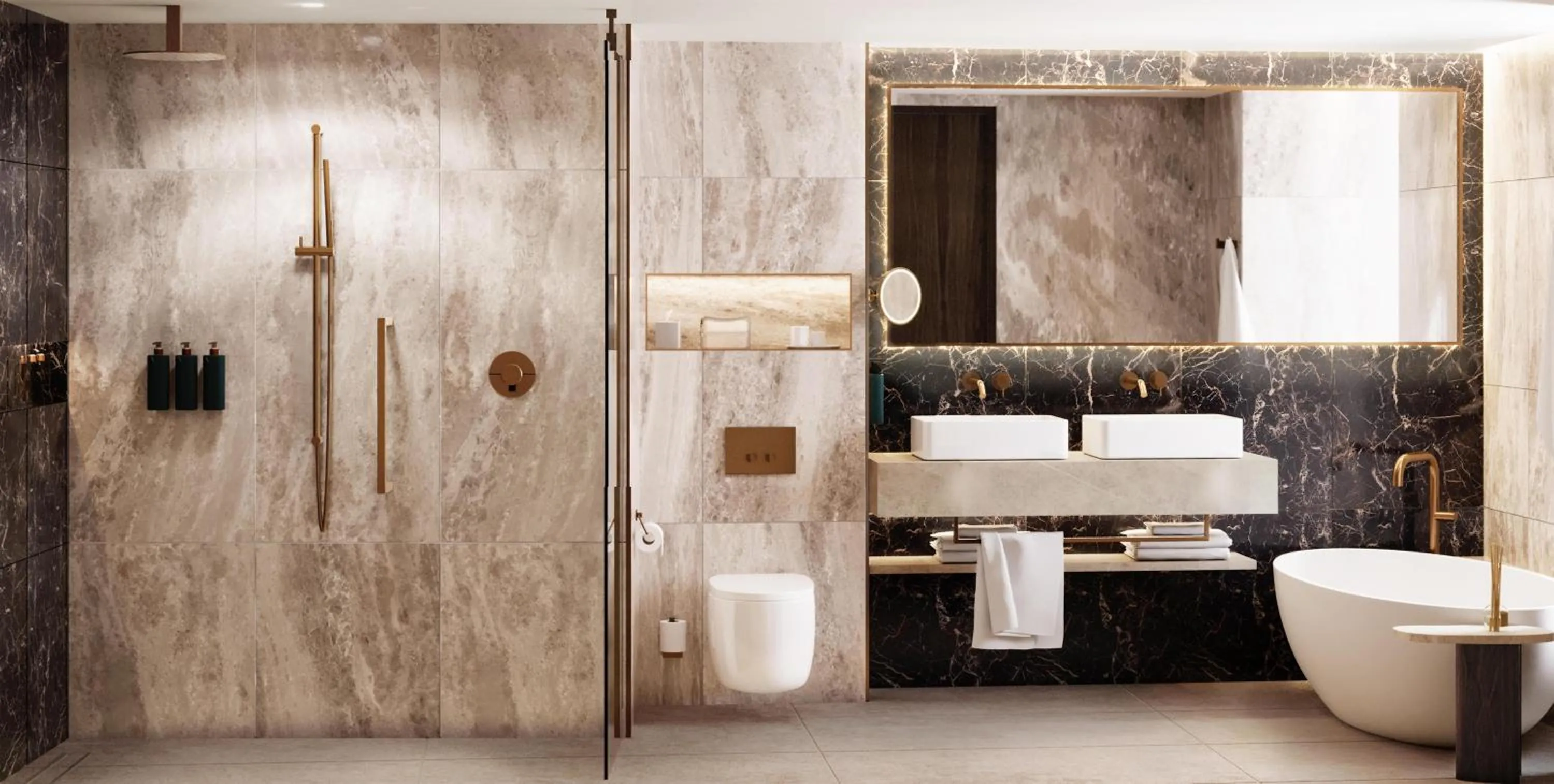 Bathroom in Hilton London Bankside