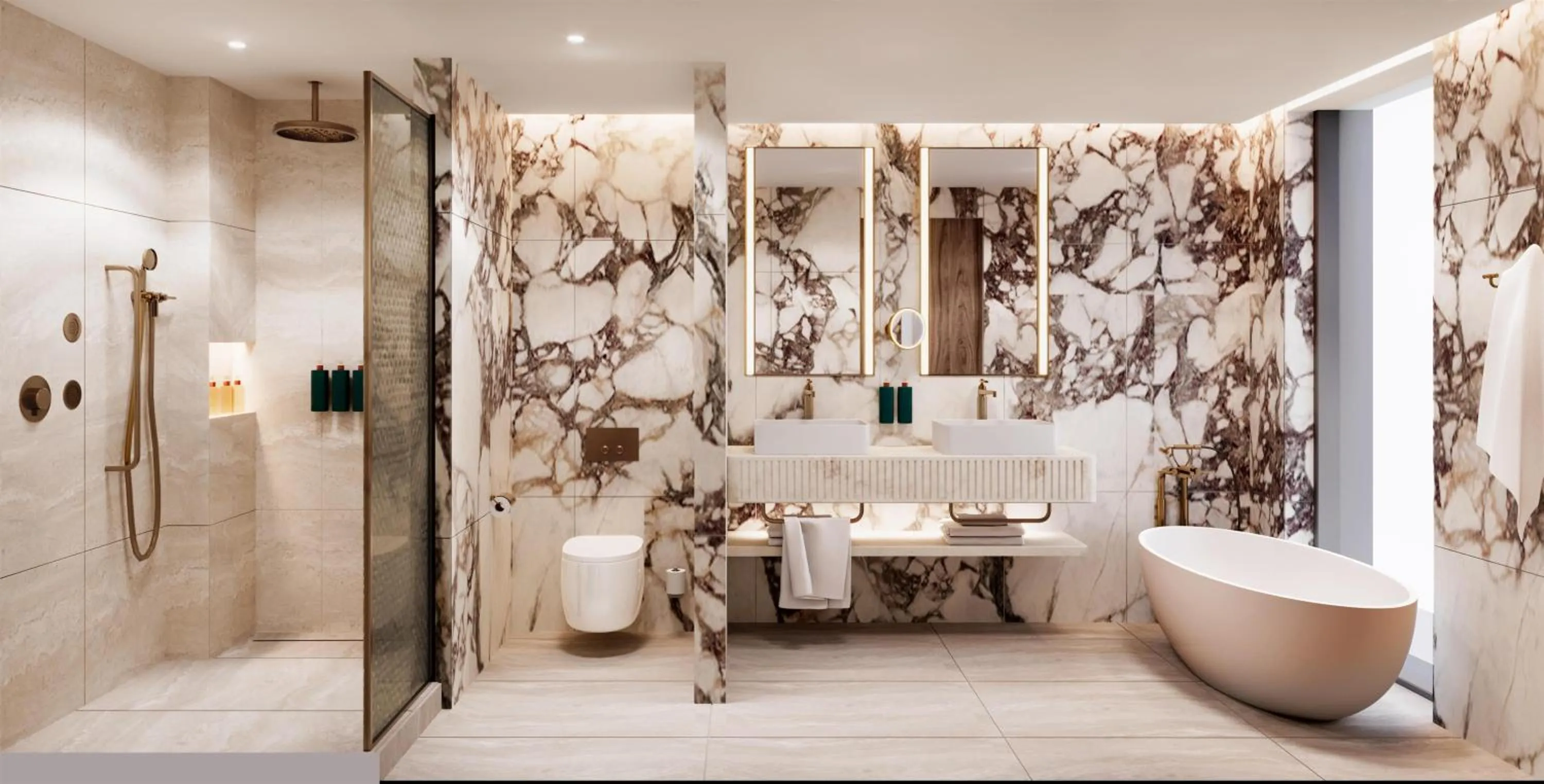 Bathroom in Hilton London Bankside