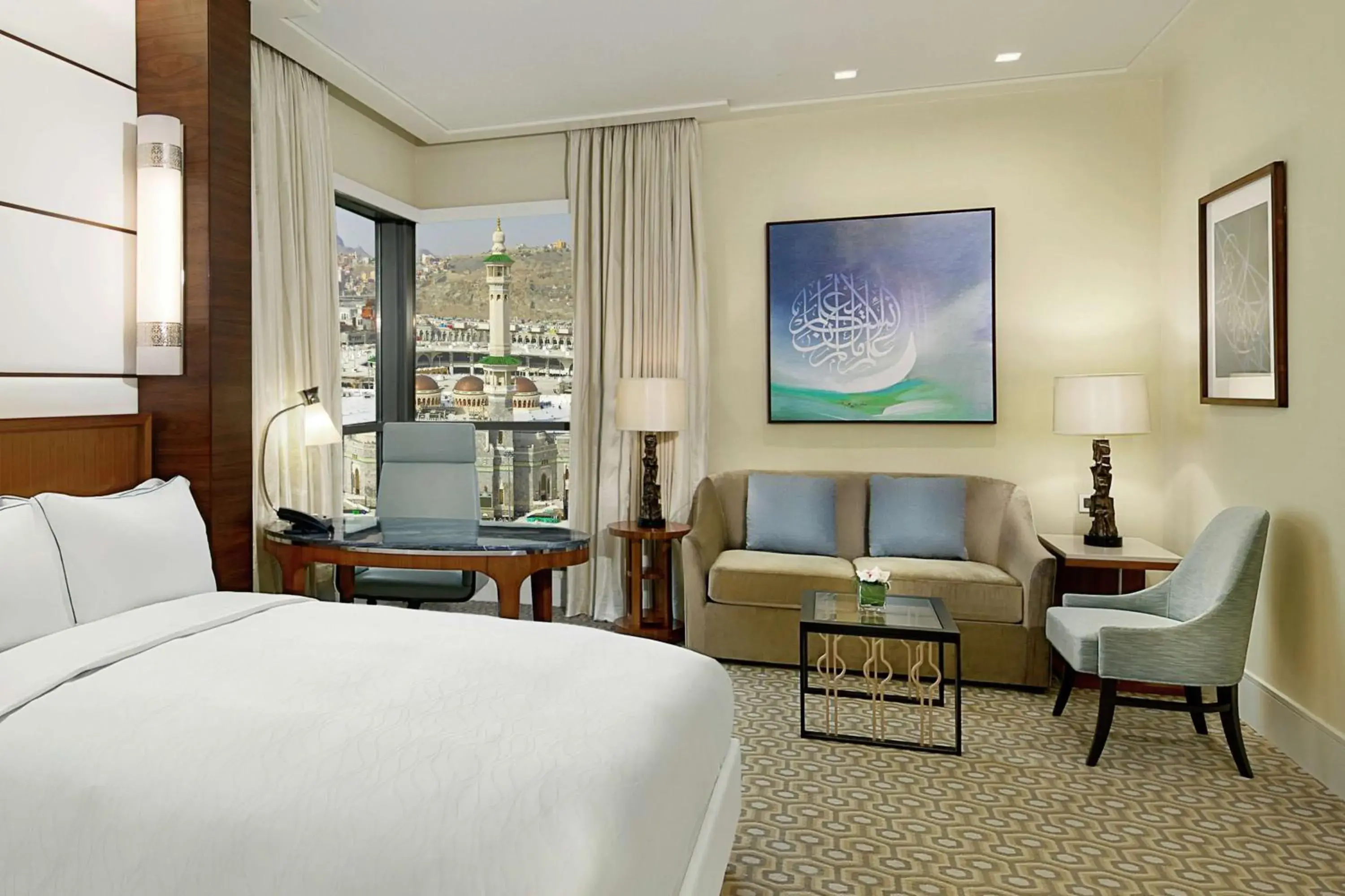 Bedroom, Bed in Conrad Jabal Omar Makkah Bedroom, Bed in Conrad Jabal Omar Makkah