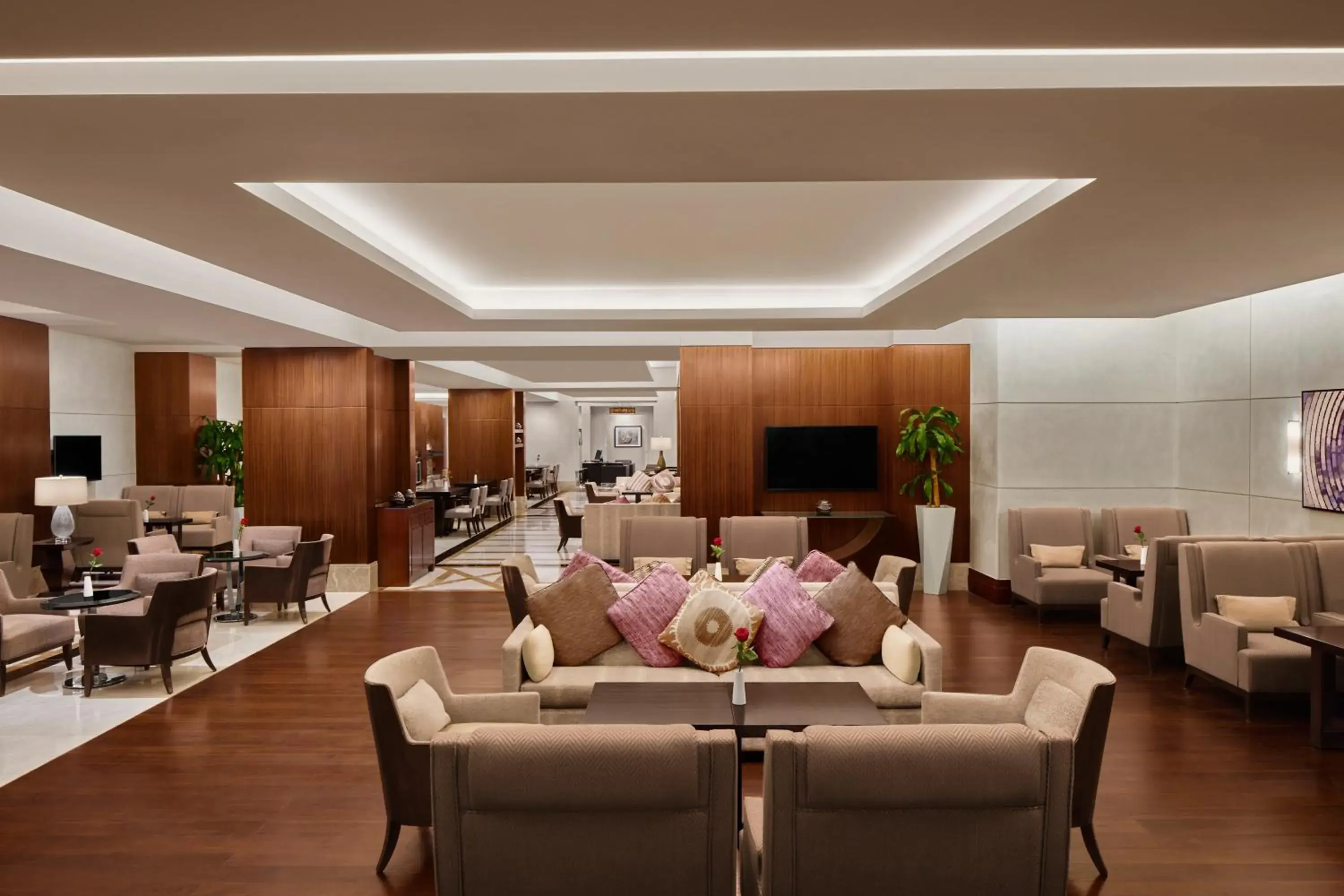 Lounge or bar in Conrad Jabal Omar Makkah Lounge or bar in Conrad Jabal Omar Makkah