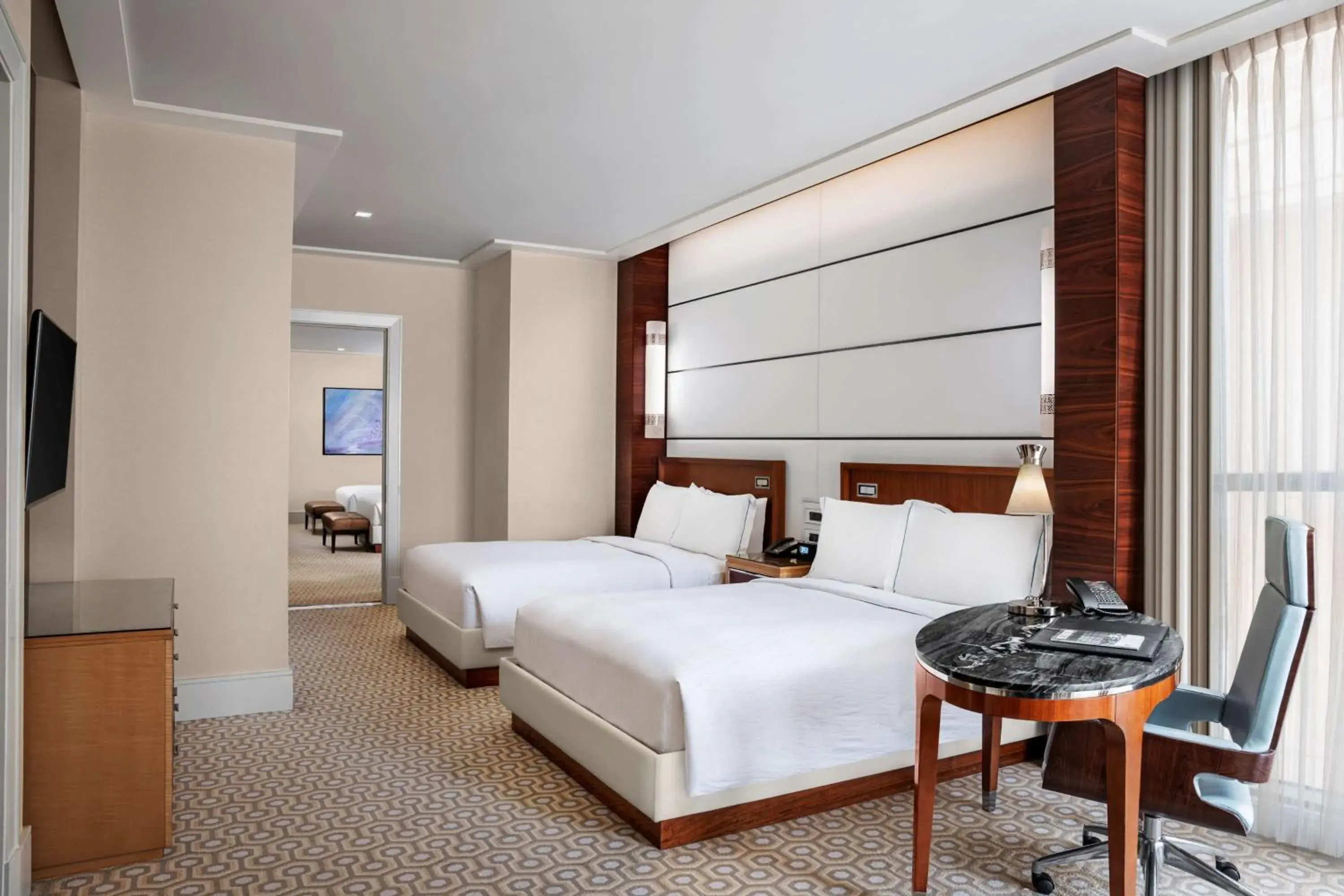 Bed in Conrad Jabal Omar Makkah Bed in Conrad Jabal Omar Makkah