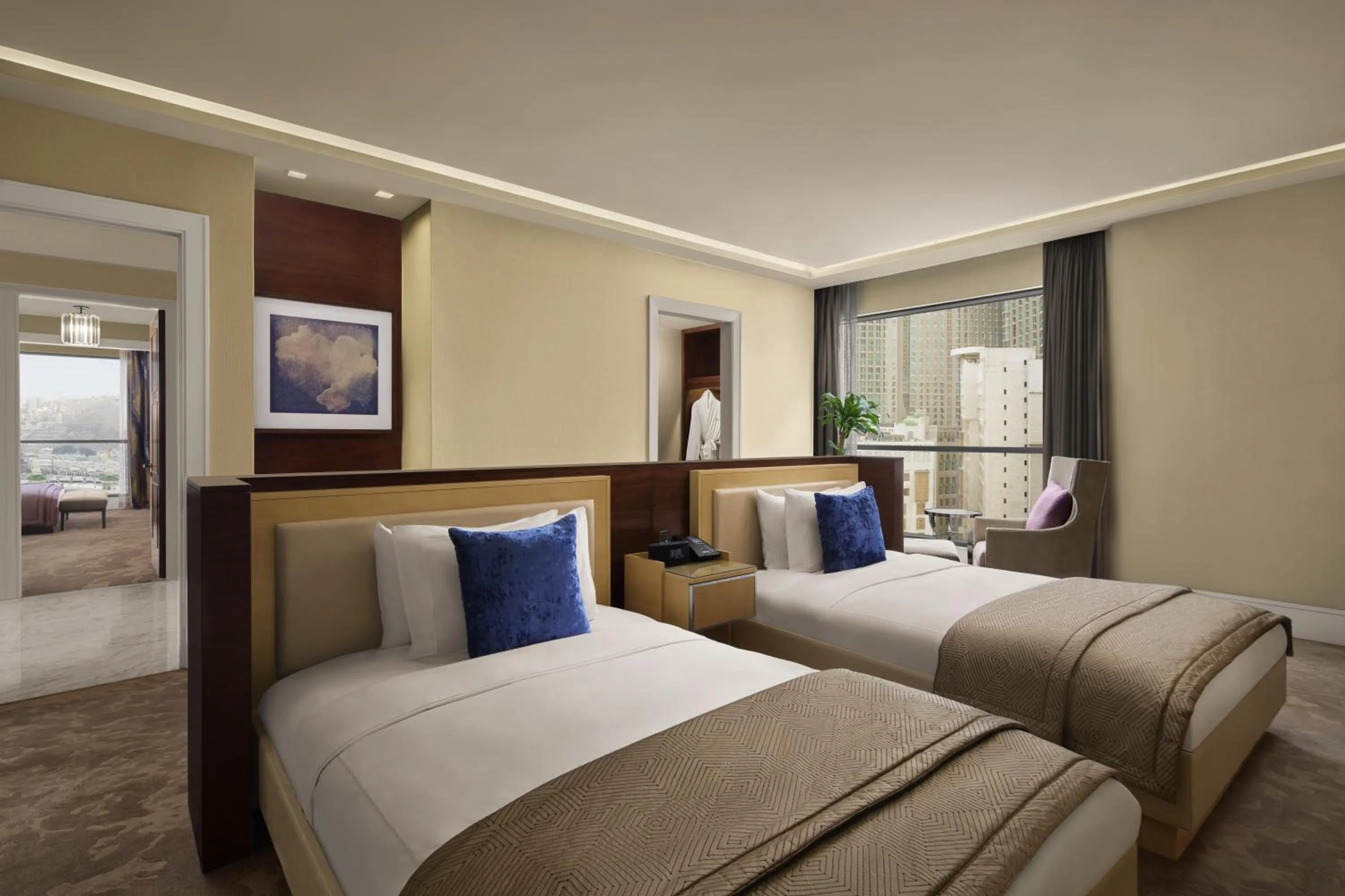 Bed in Conrad Jabal Omar Makkah