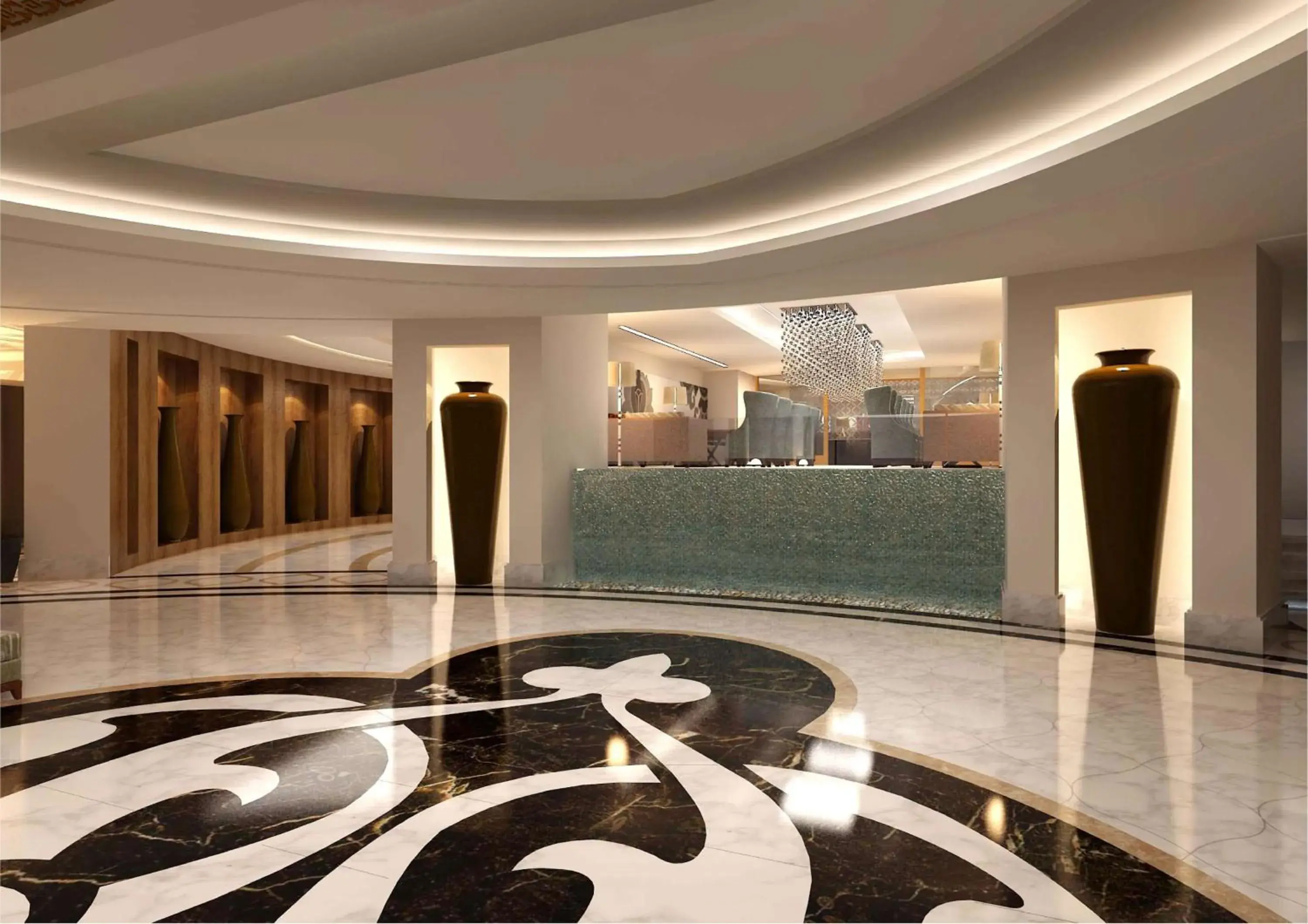 Lobby or reception in Conrad Jabal Omar Makkah Lobby or reception in Conrad Jabal Omar Makkah