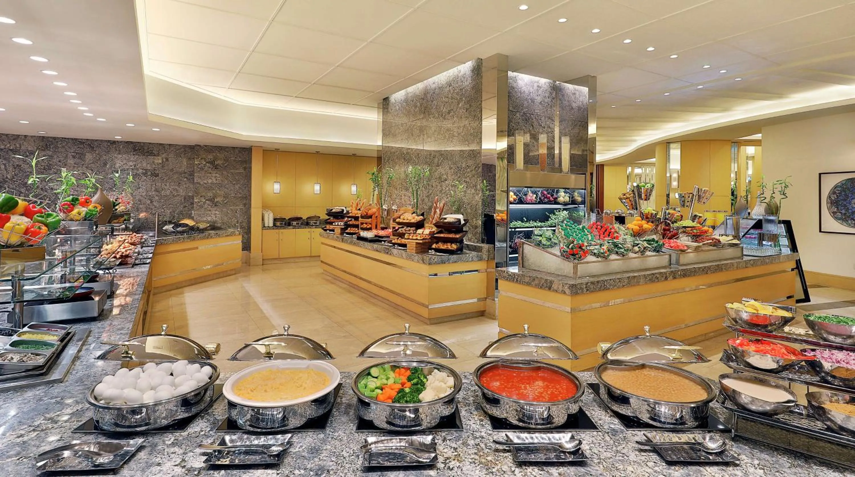 Breakfast in Conrad Jabal Omar Makkah