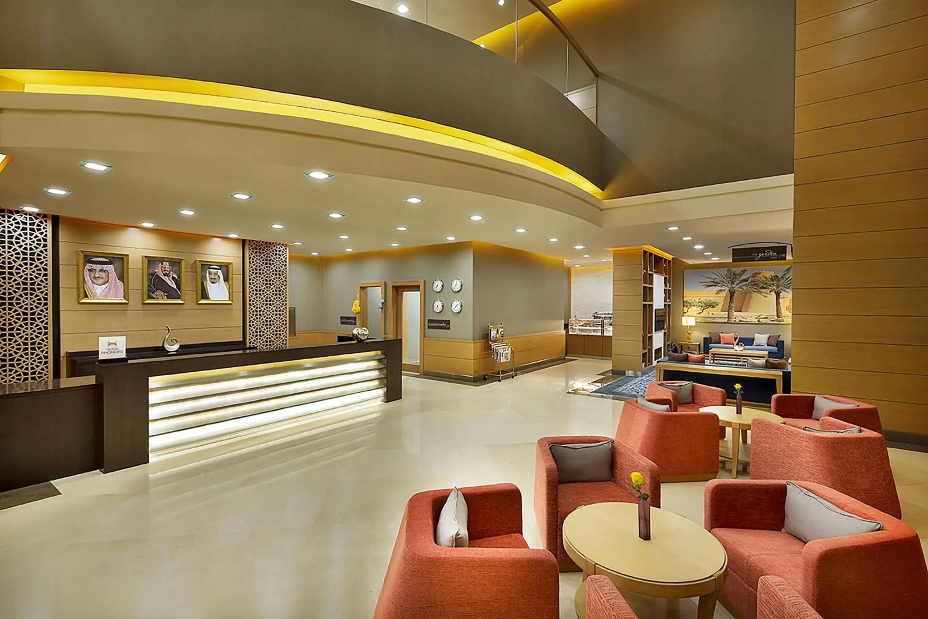 Lobby or reception in Hilton Garden Inn Tabuk Lobby or reception in Hilton Garden Inn Tabuk