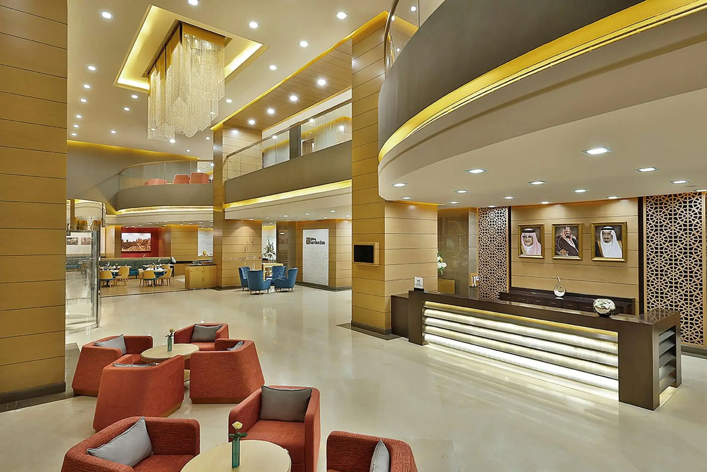 Lobby or reception in Hilton Garden Inn Tabuk Lobby or reception in Hilton Garden Inn Tabuk