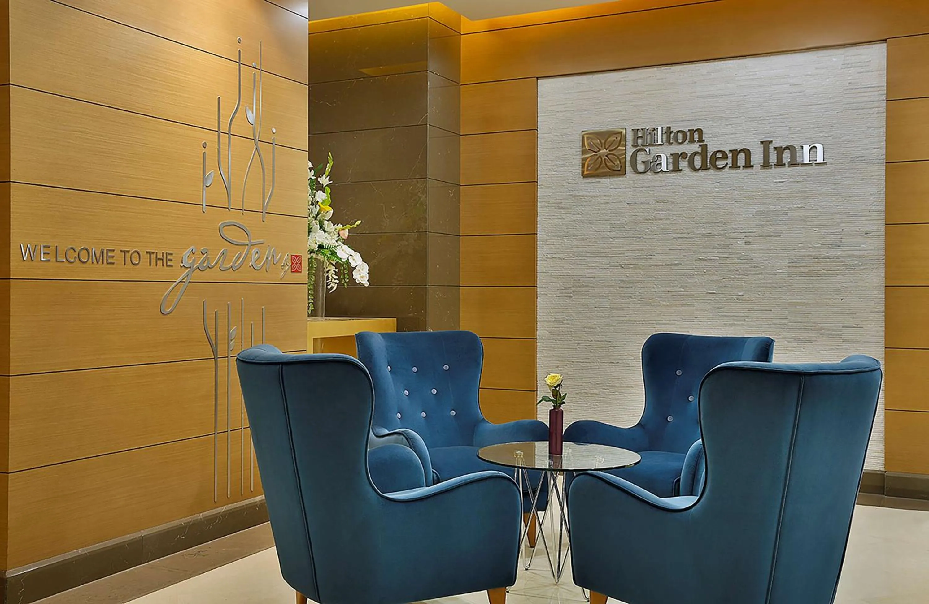 Lobby or reception in Hilton Garden Inn Tabuk