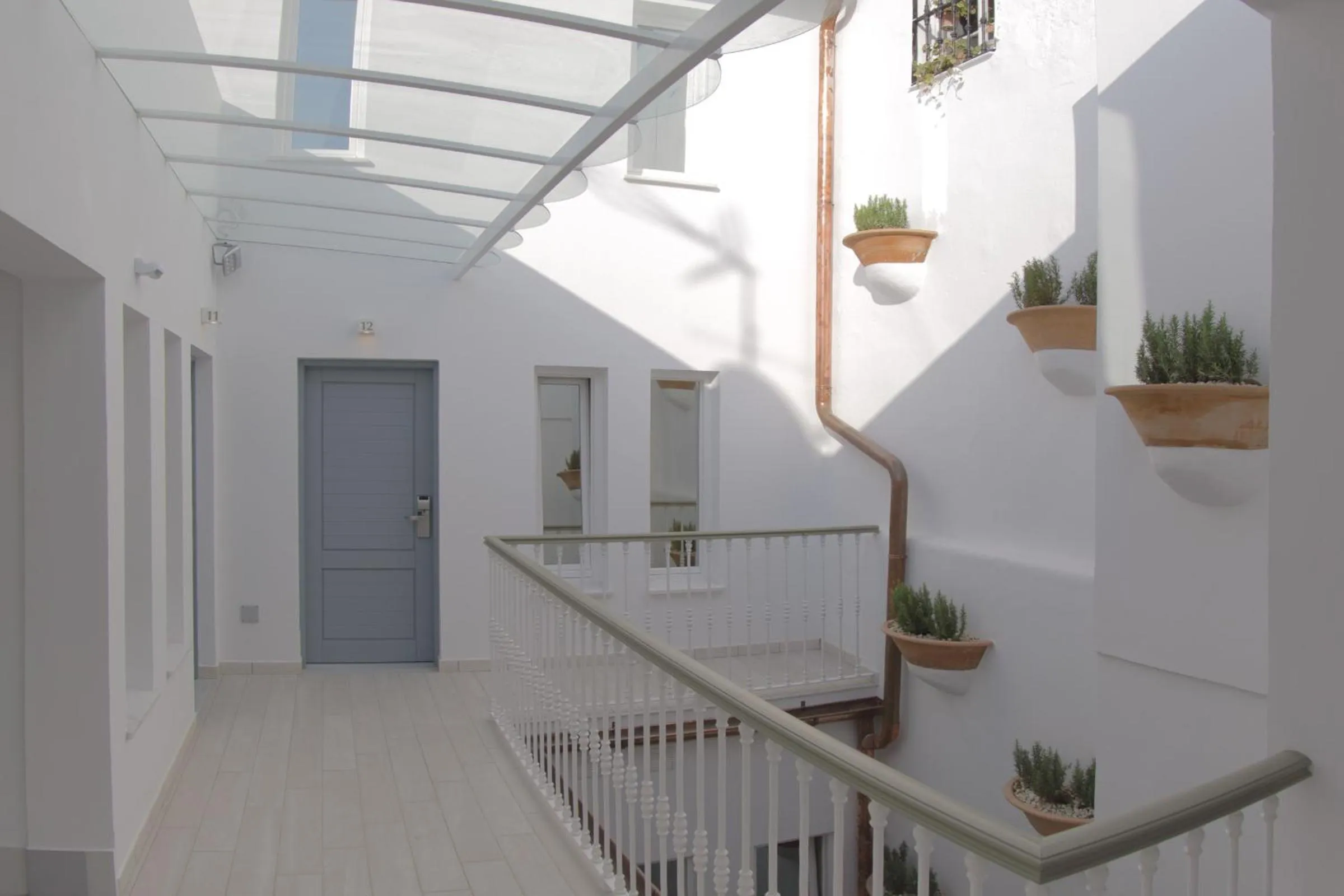 Patio in Hostal Gravina