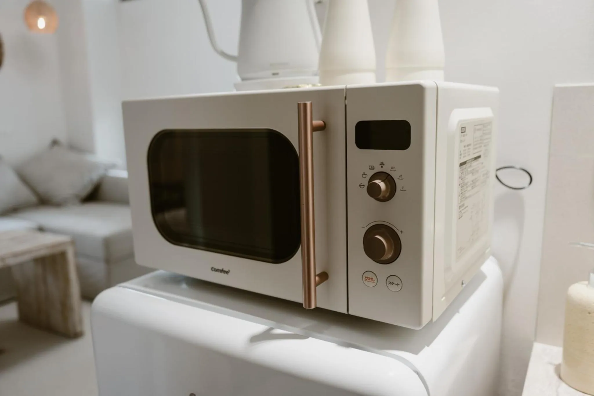microwave in BeachHouse Geragera